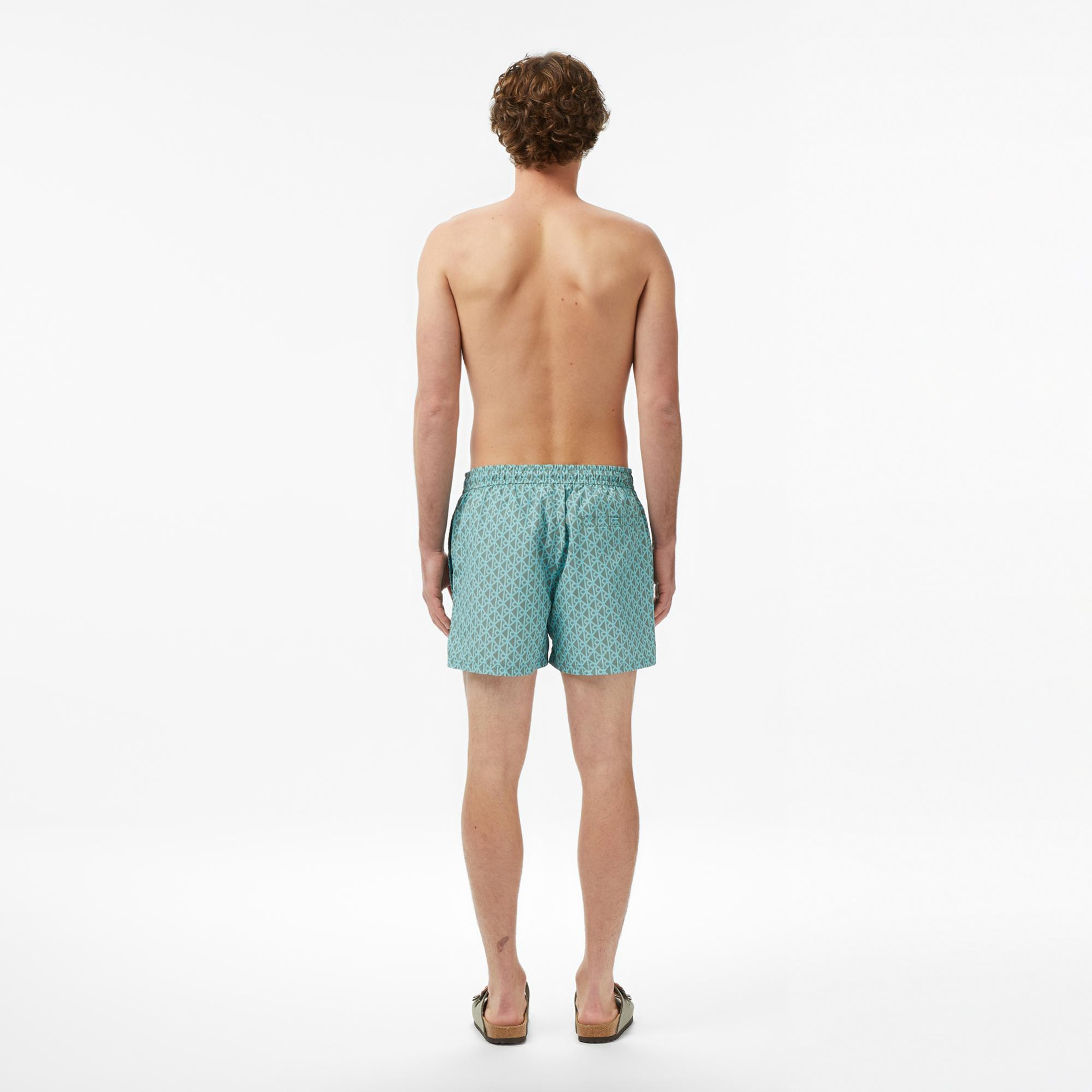 Calvin Klein Short Drawstring Covered Erkek Yeşil Deniz Şortu