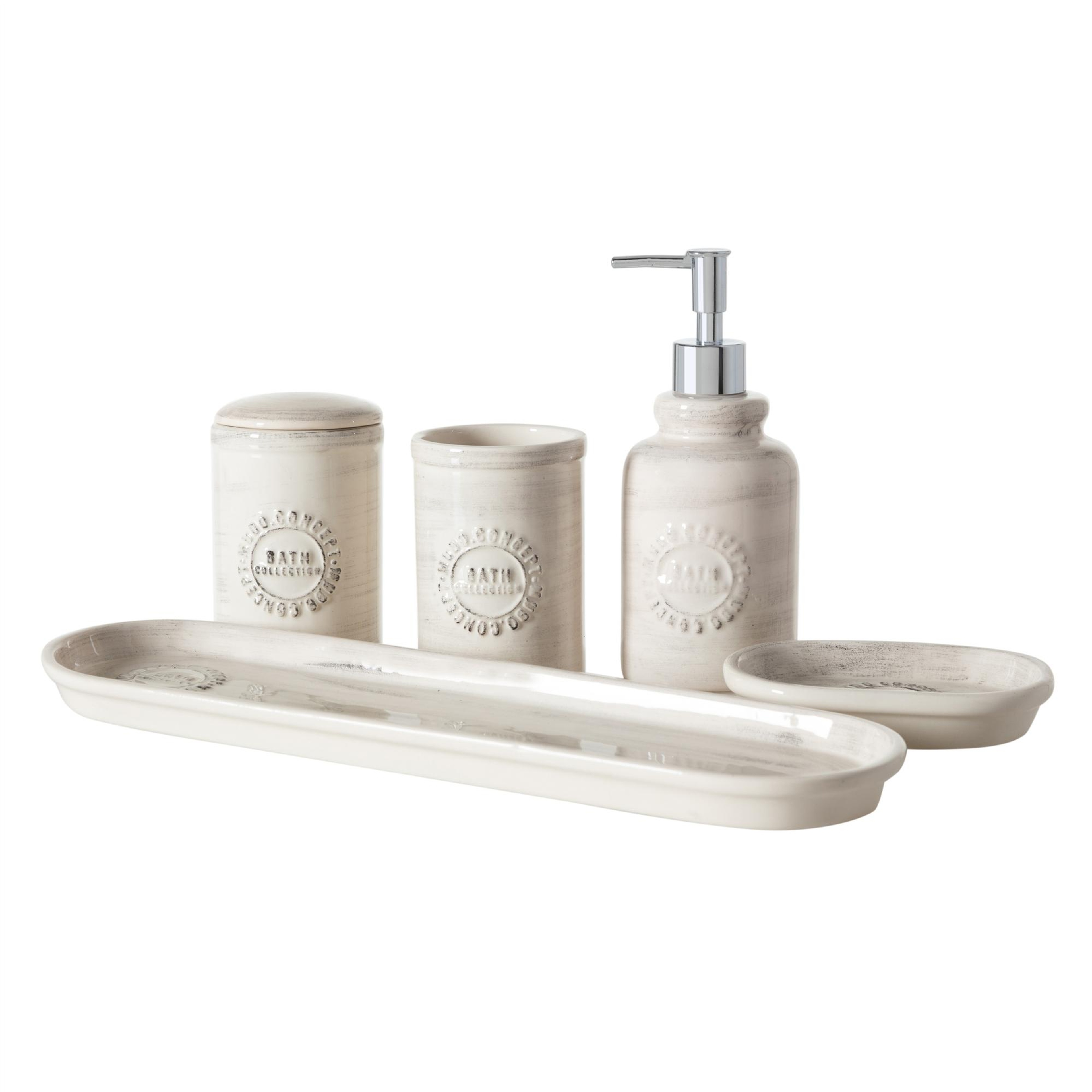 BARNES VINTAGE 5'Lİ KUTULU BANYO SETİ