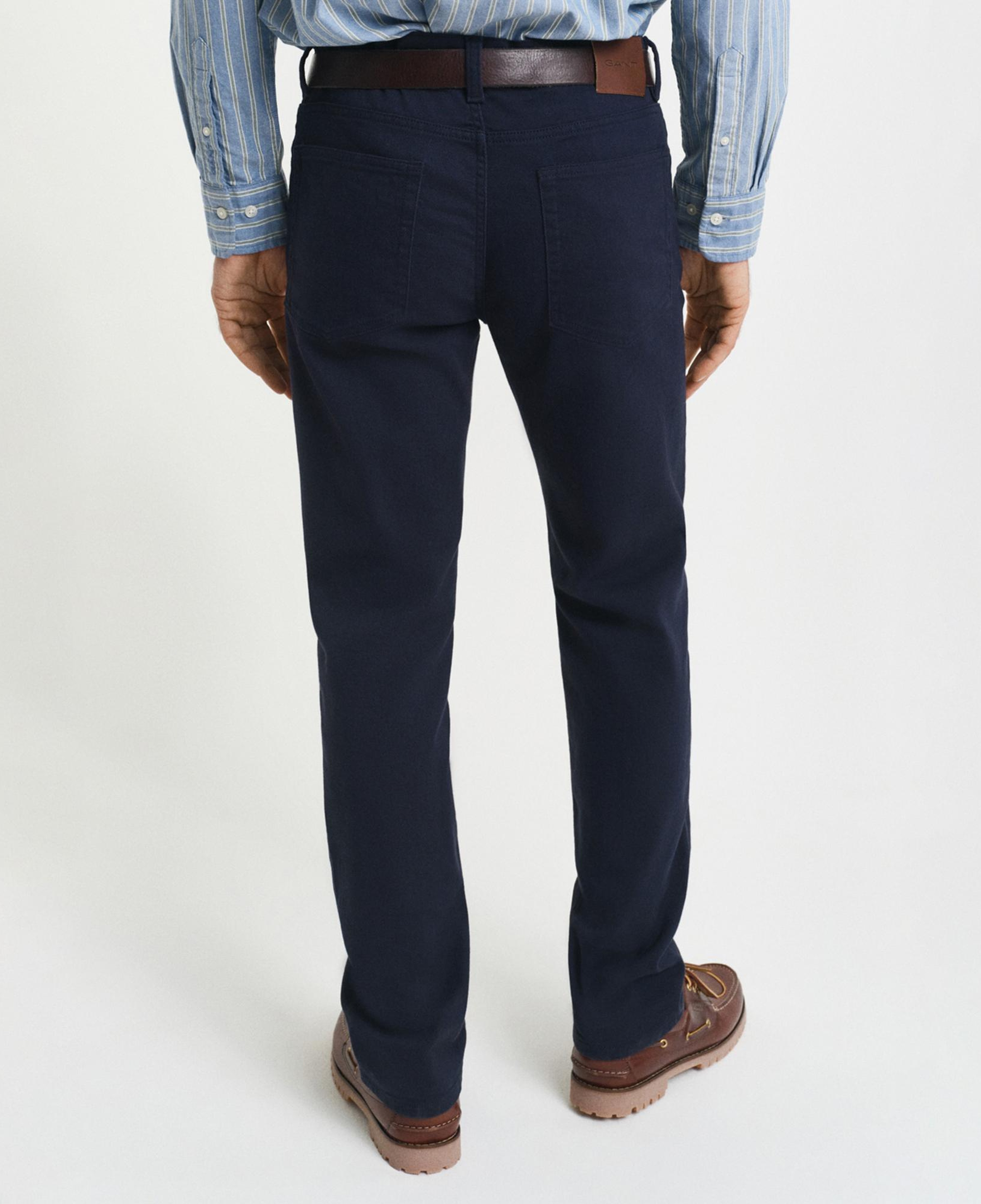 GANT Erkek Lacivert Regular Fit Soft Twill Jean