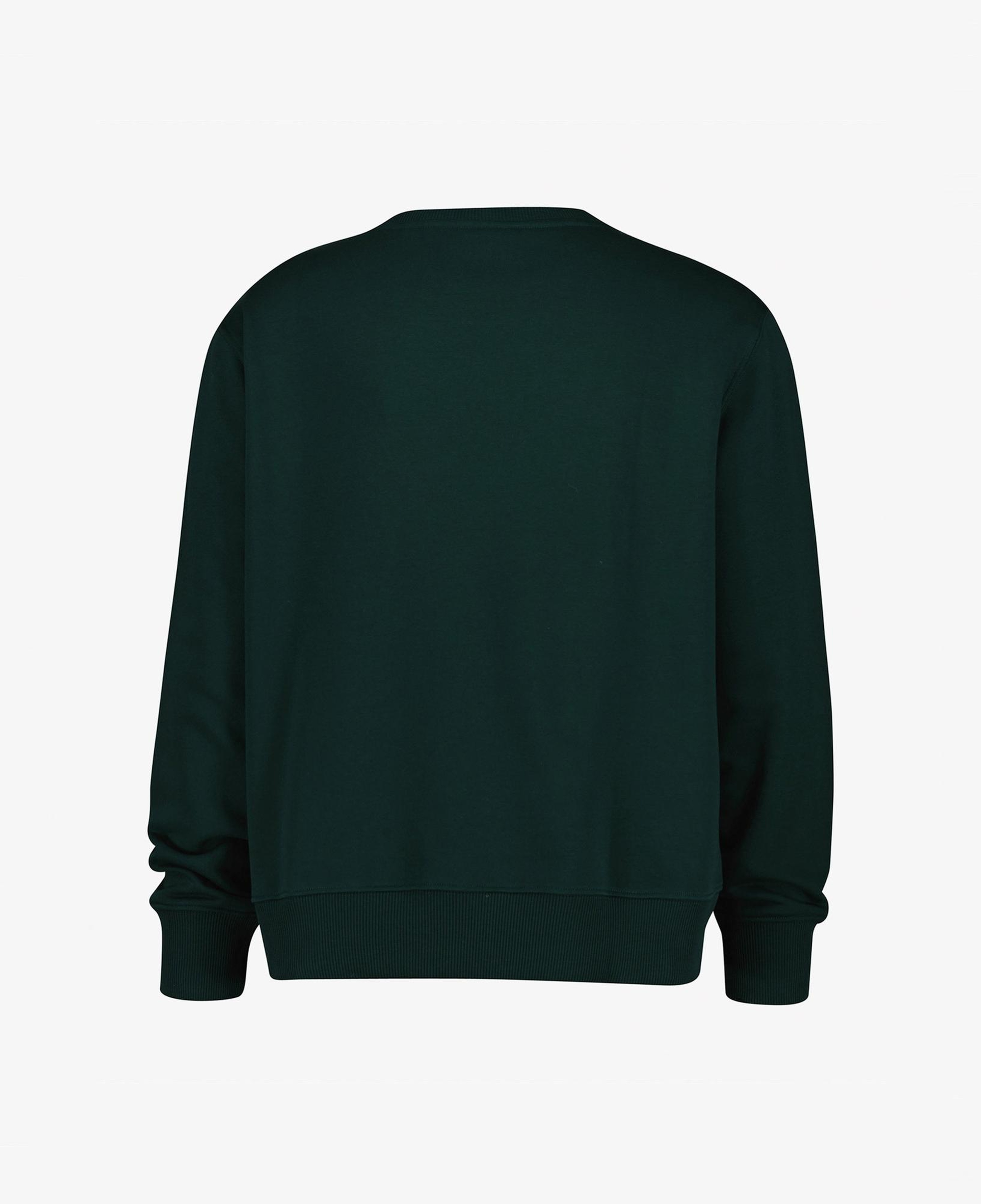 GANT Erkek Yeşil Regular Fit Bisiklet Yaka Logolu Sweatshirt