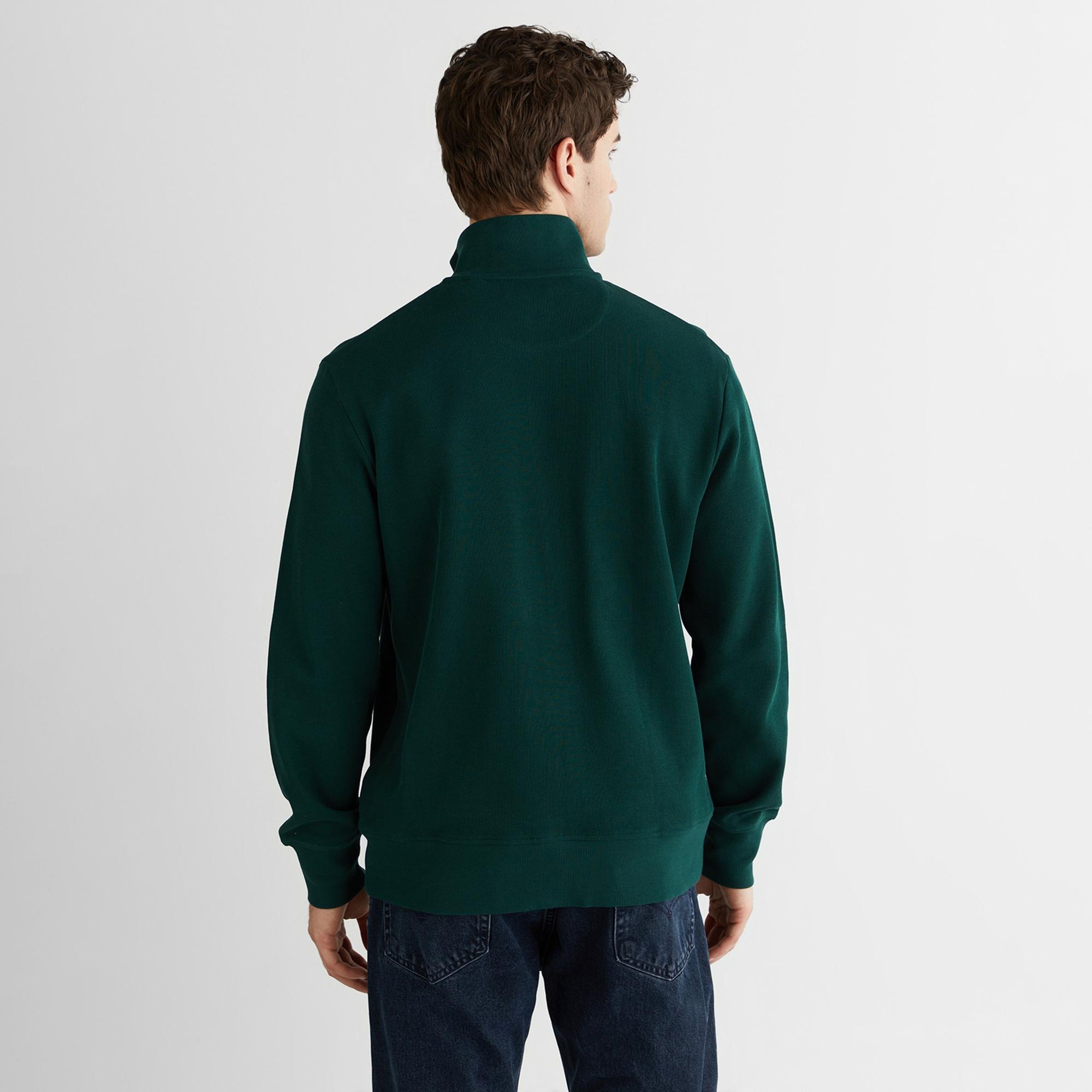 GANT Erkek Yeşil Regular Fit Hırka