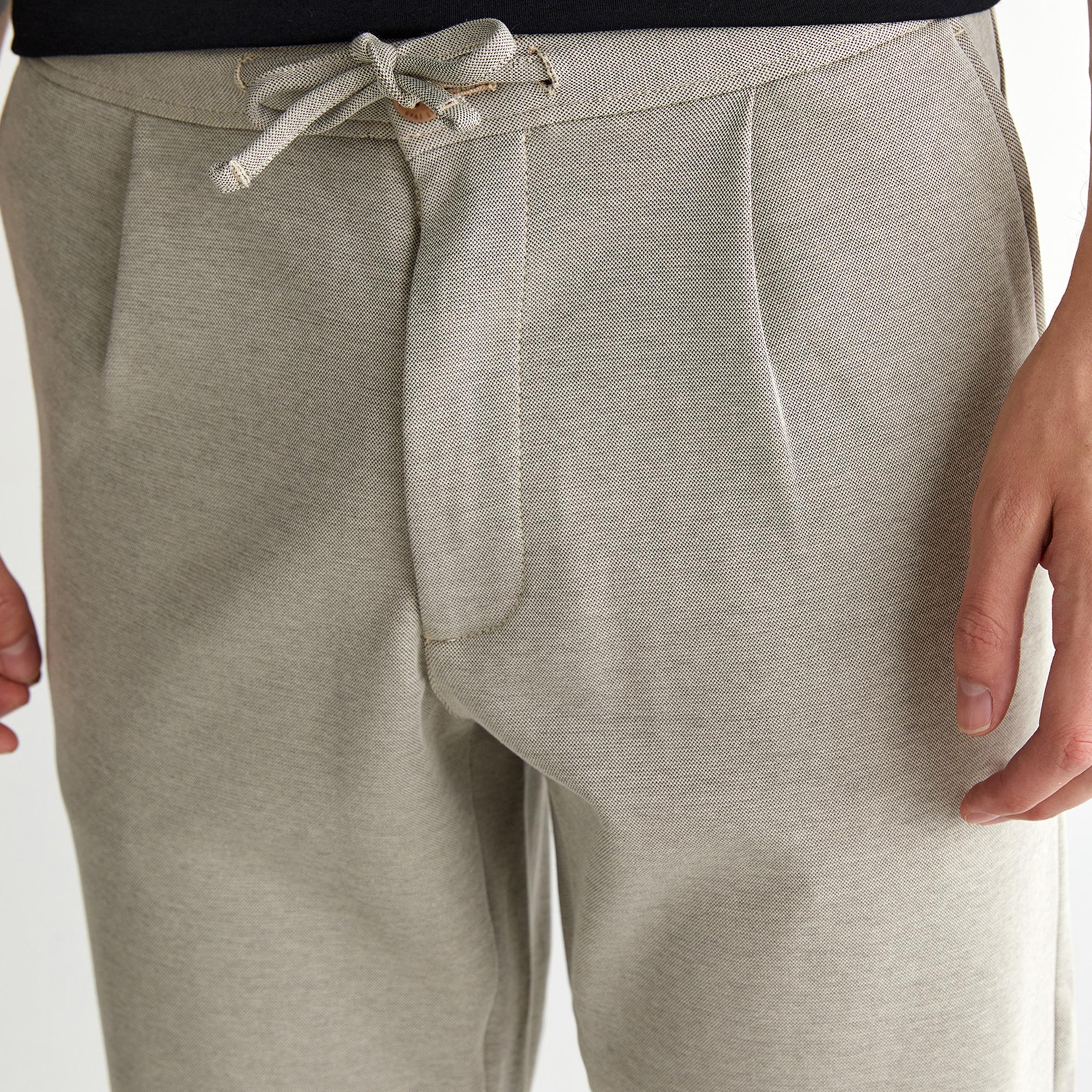 GANT Erkek Bej Jogger Fit Pantolon