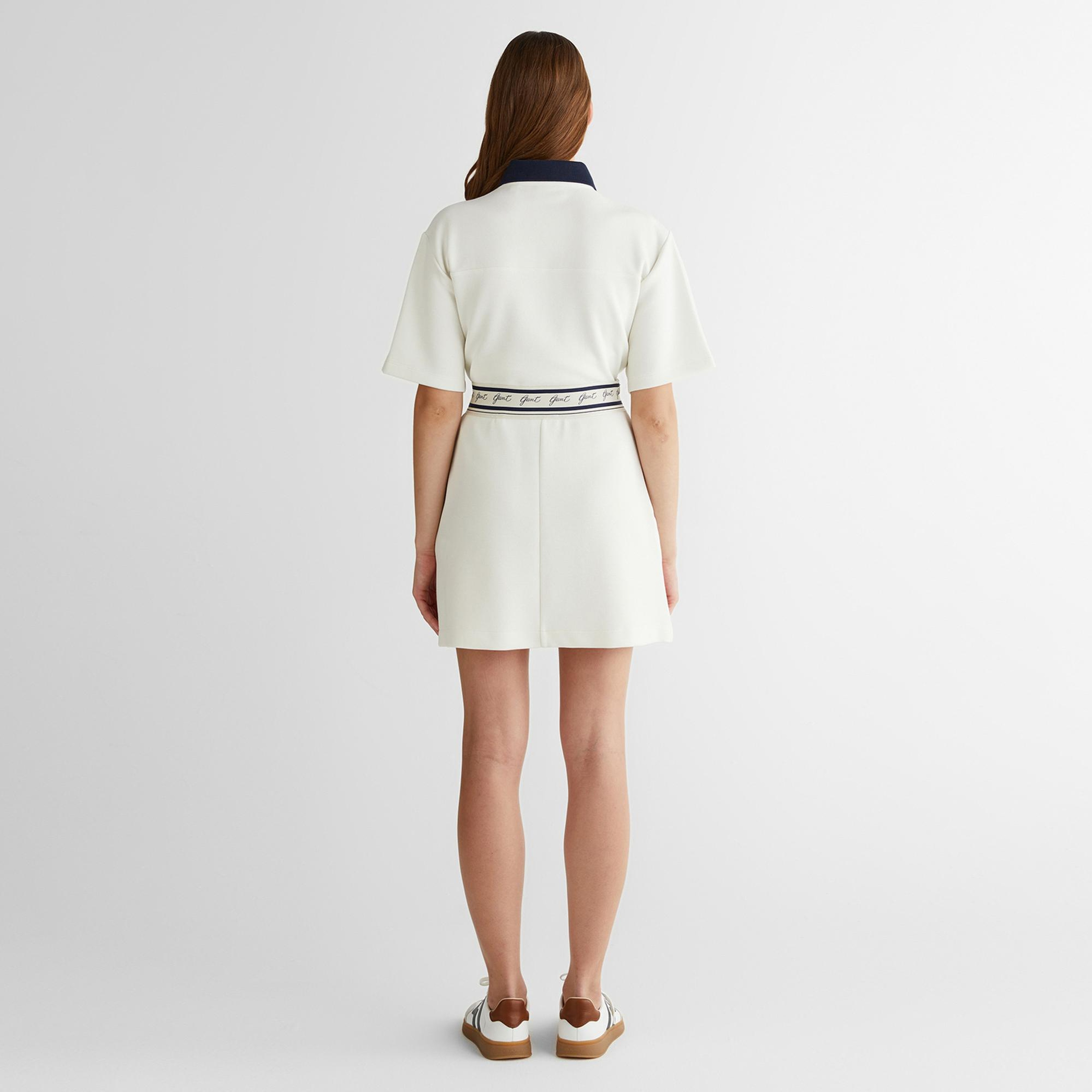 GANT Kadın Krem Logolu Etek