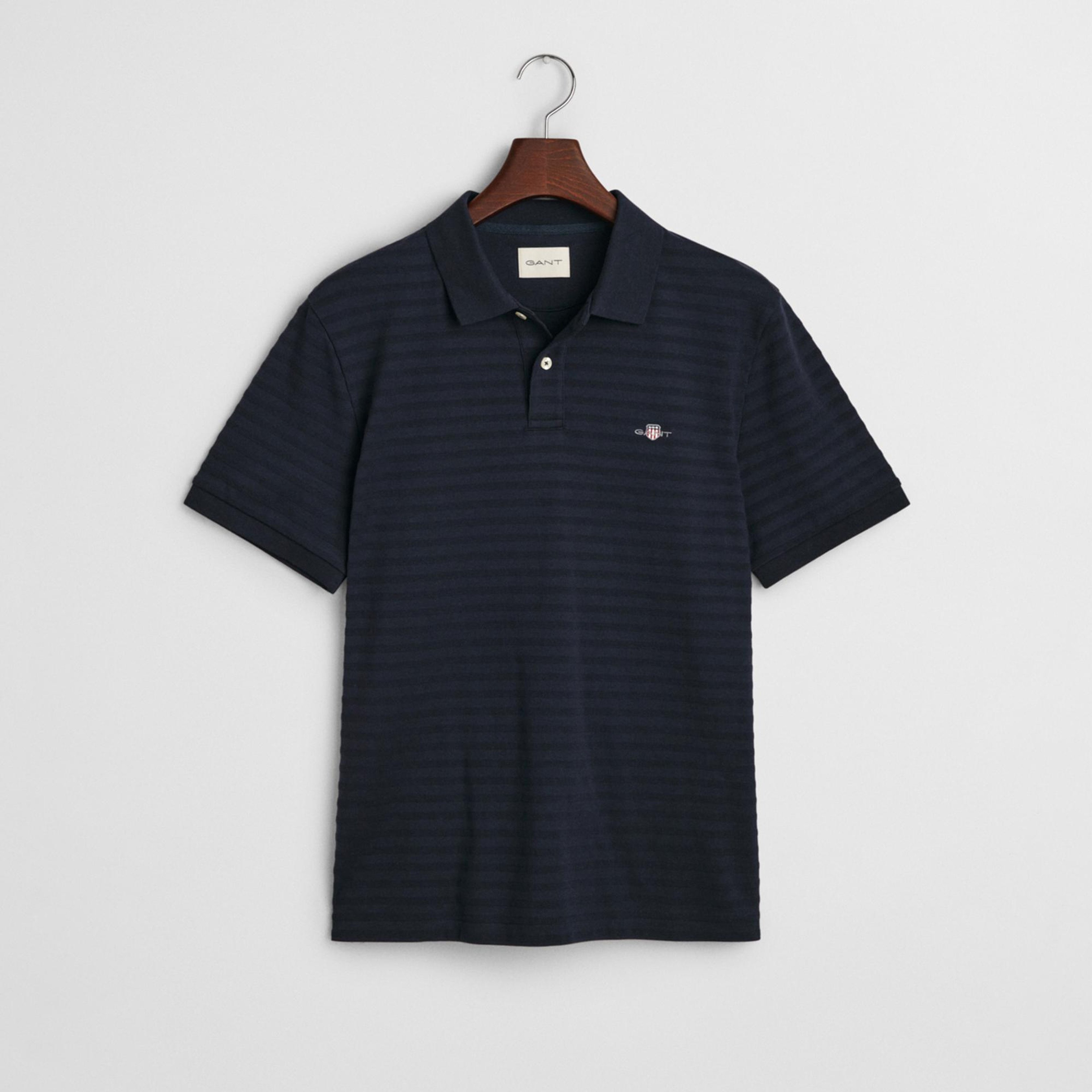 GANT Erkek Lacivert Regular Fit Polo