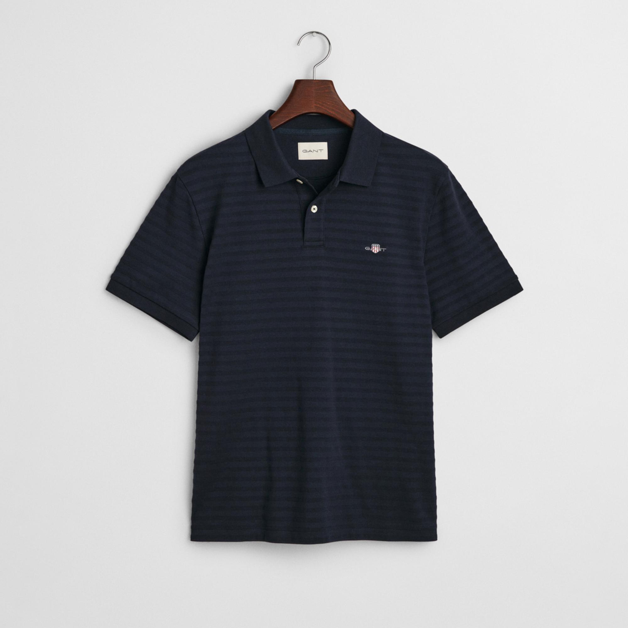 GANT Erkek Lacivert Regular Fit Polo