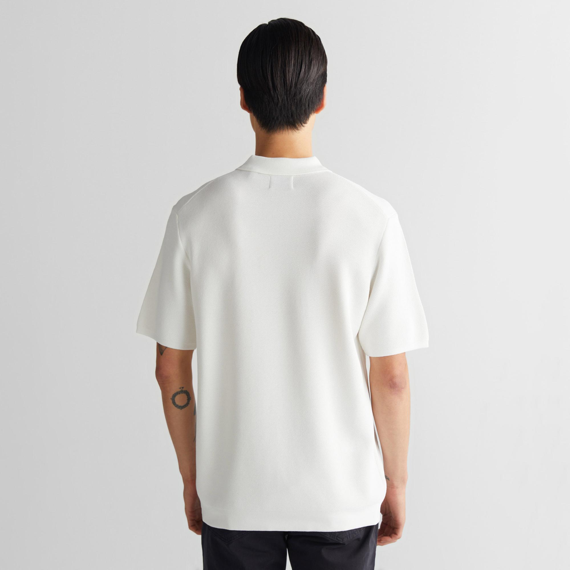 GANT Erkek Krem Regular Fit Triko Polo