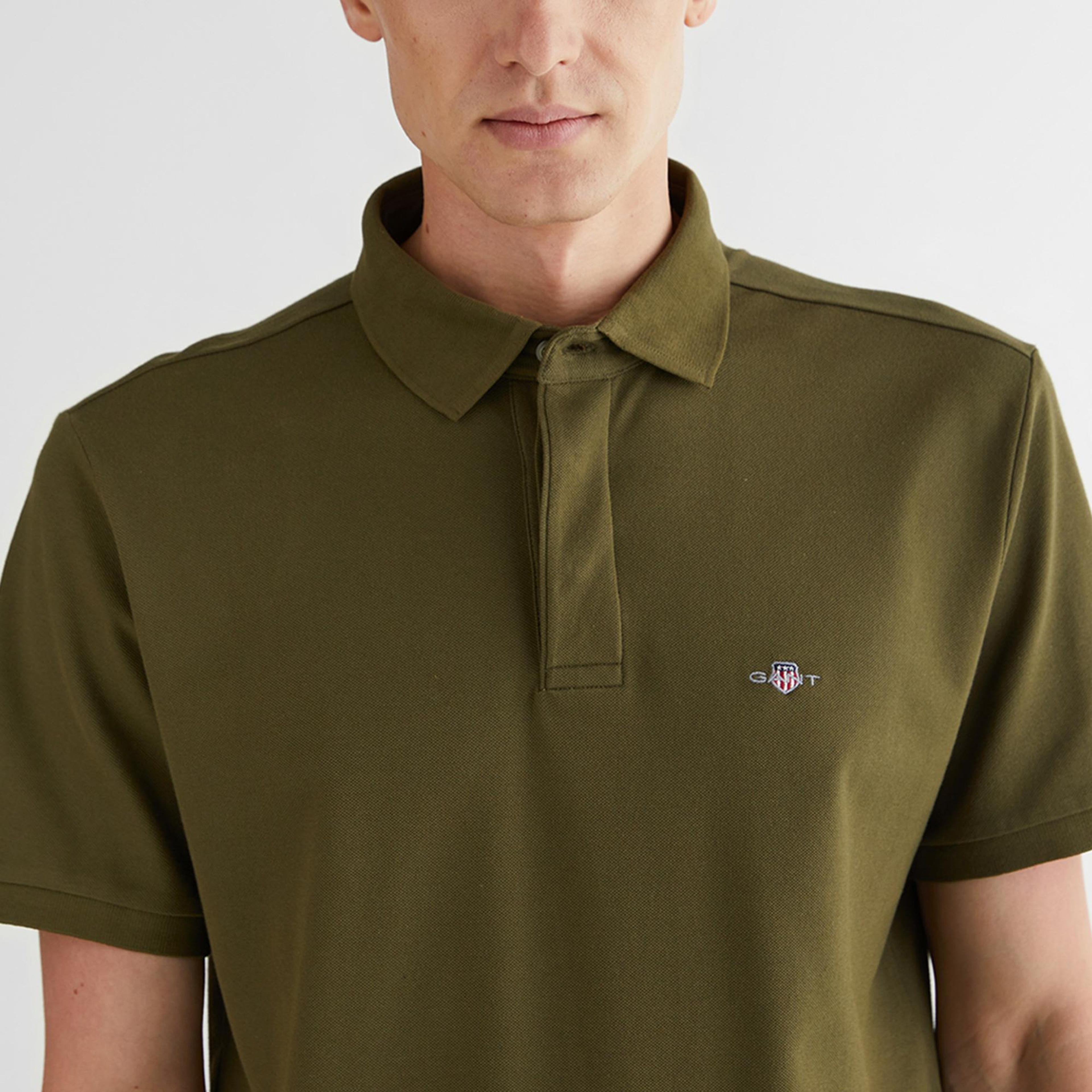 GANT Erkek Yeşil Polo