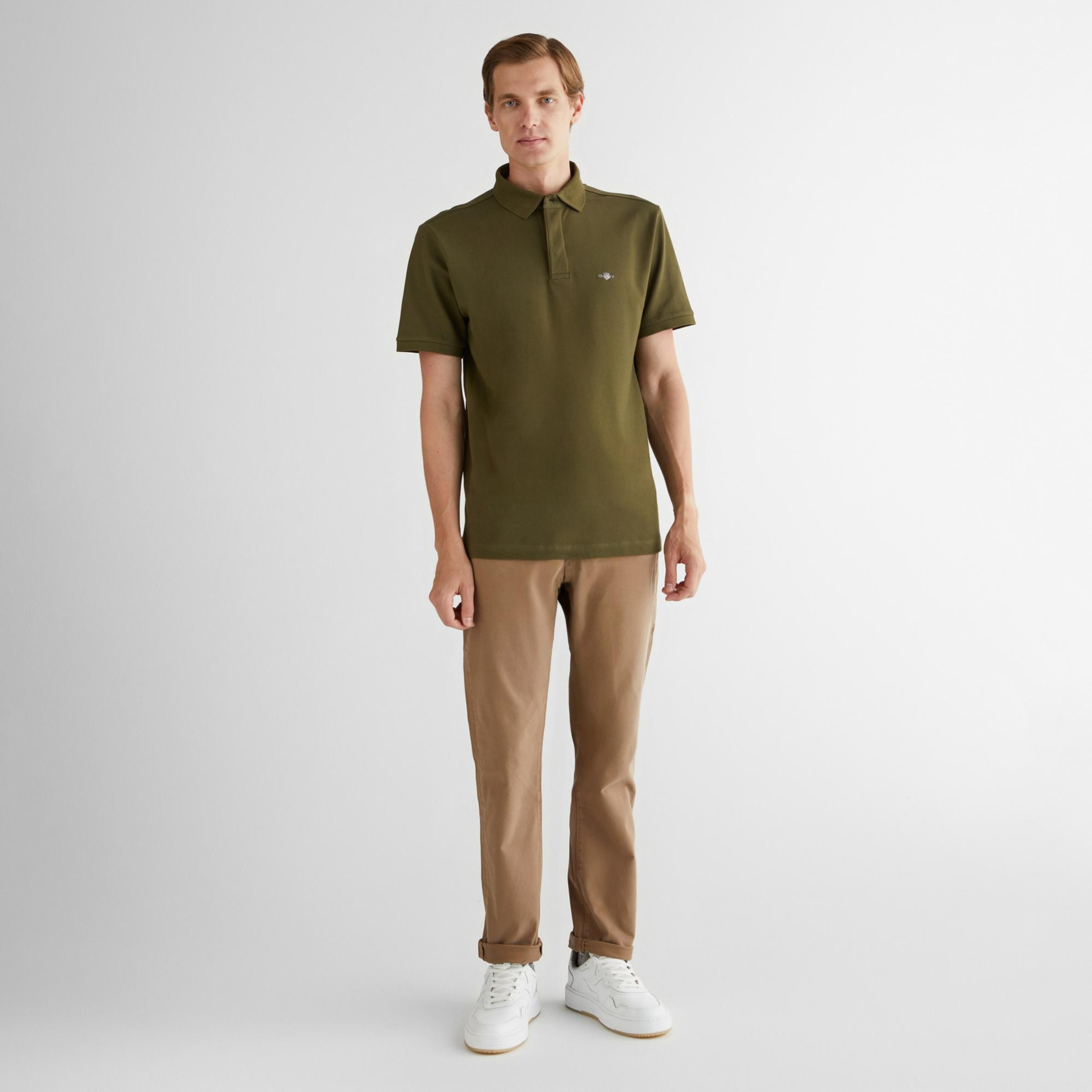 GANT Erkek Yeşil Polo