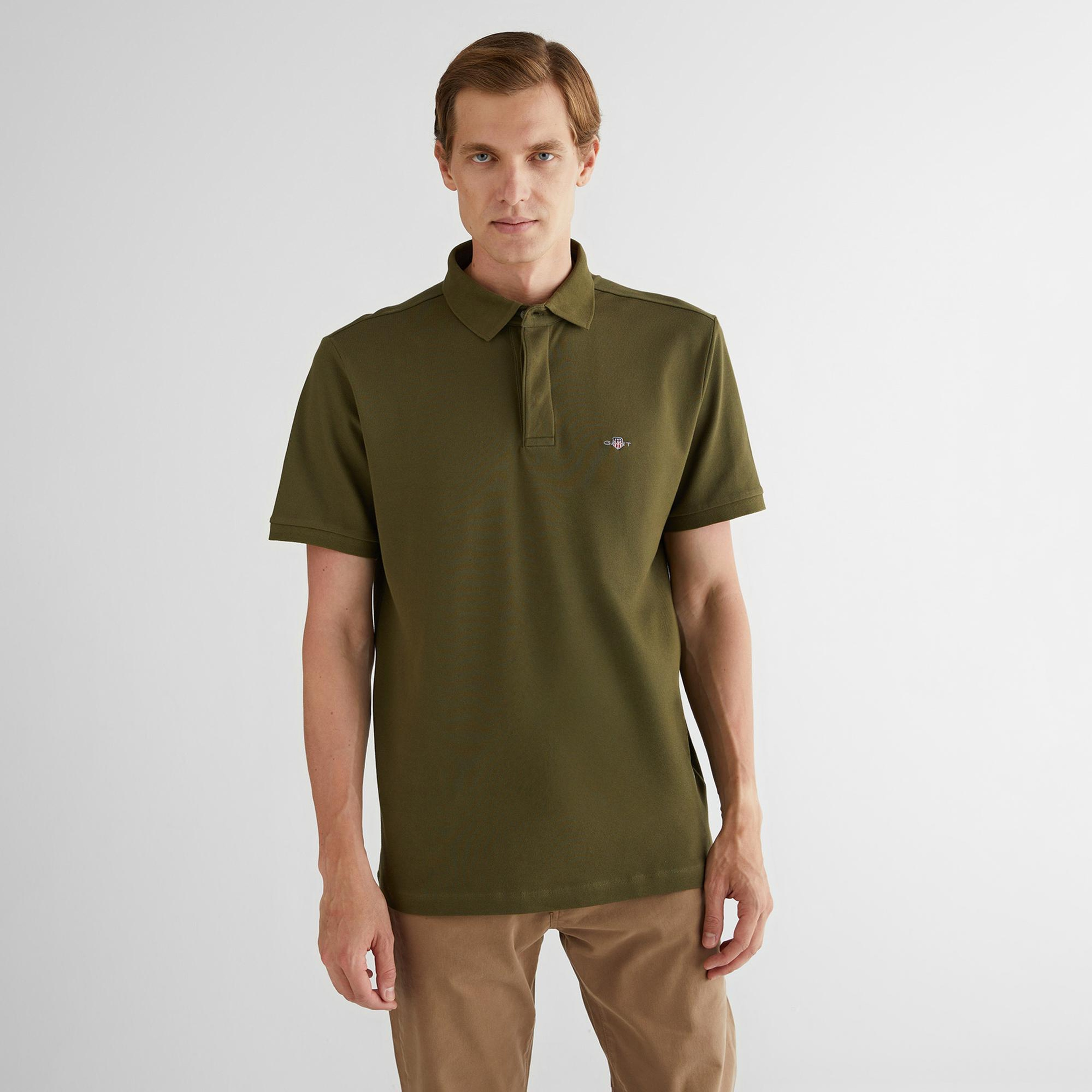 GANT Erkek Yeşil Polo