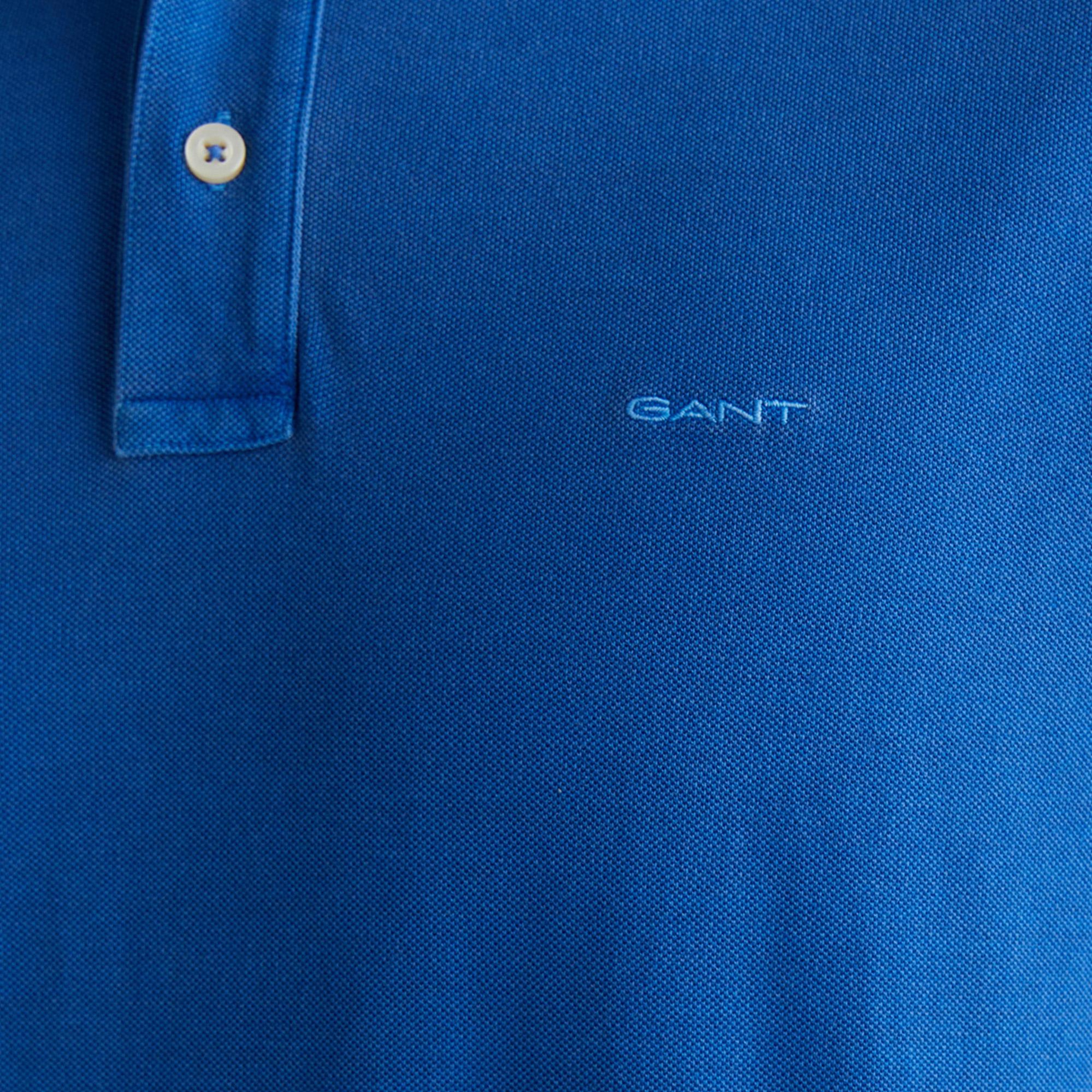 GANT Erkek Lacivert Regular Fit Polo