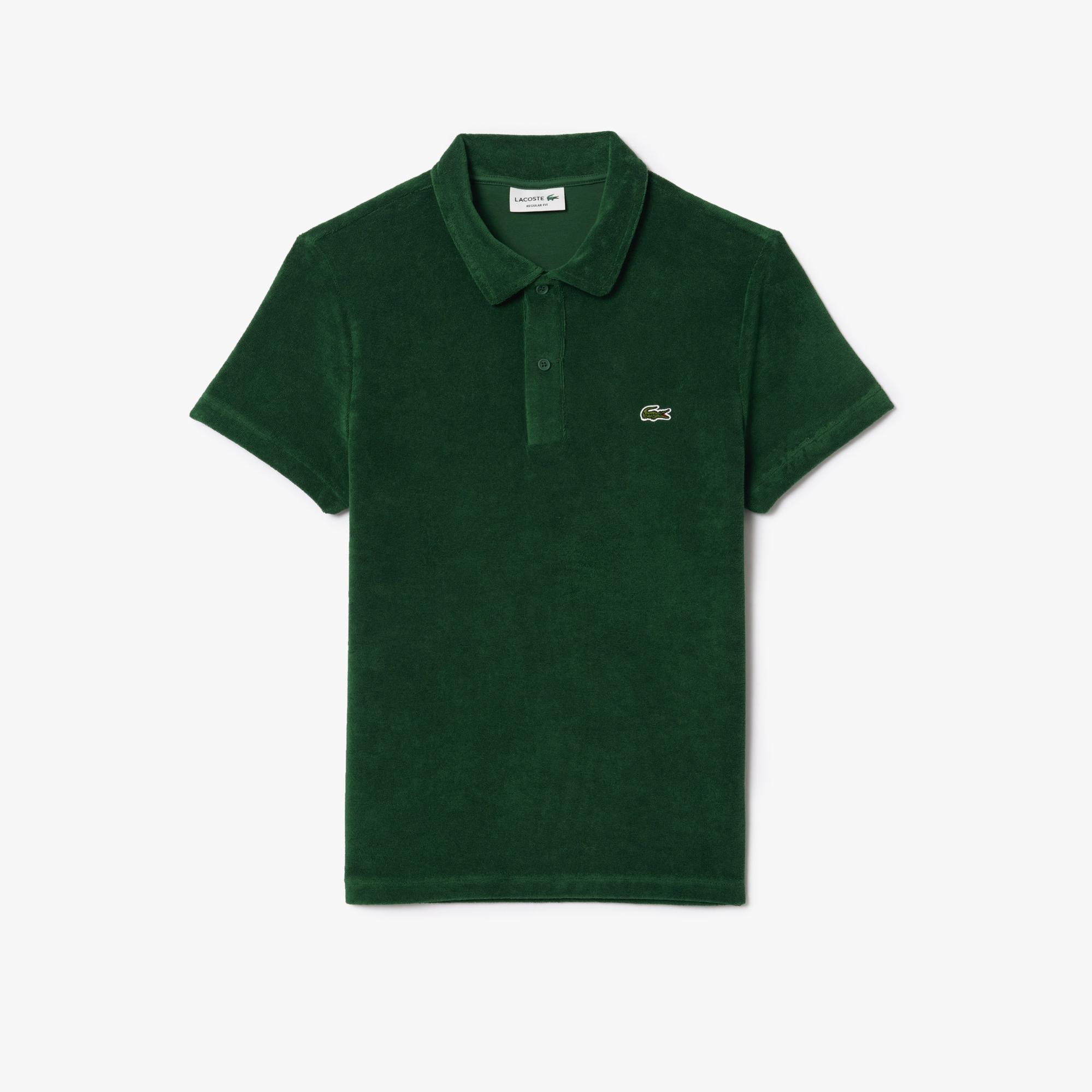 Erkek Regular Fit Yeşil Polo