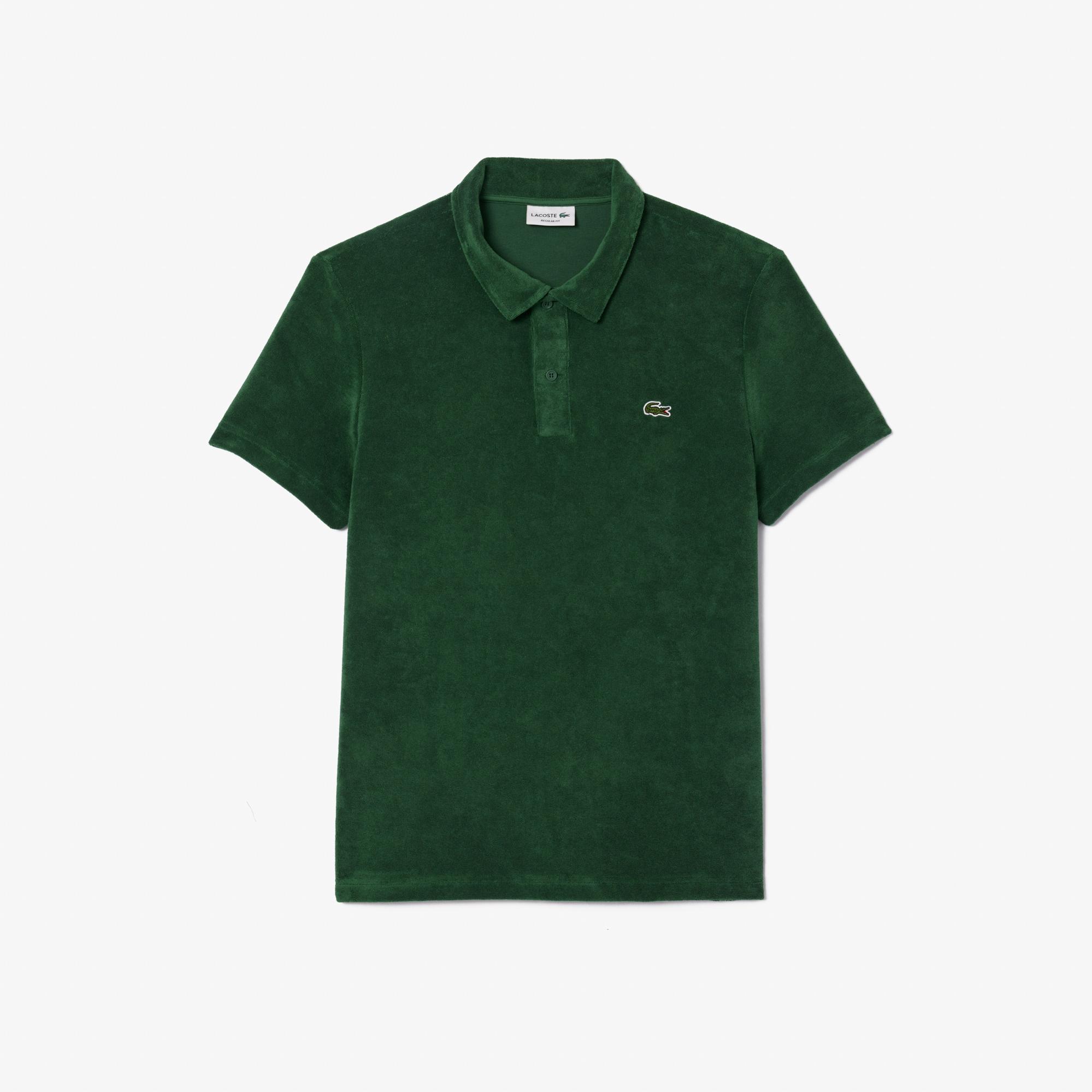 Erkek Regular Fit Yeşil Polo