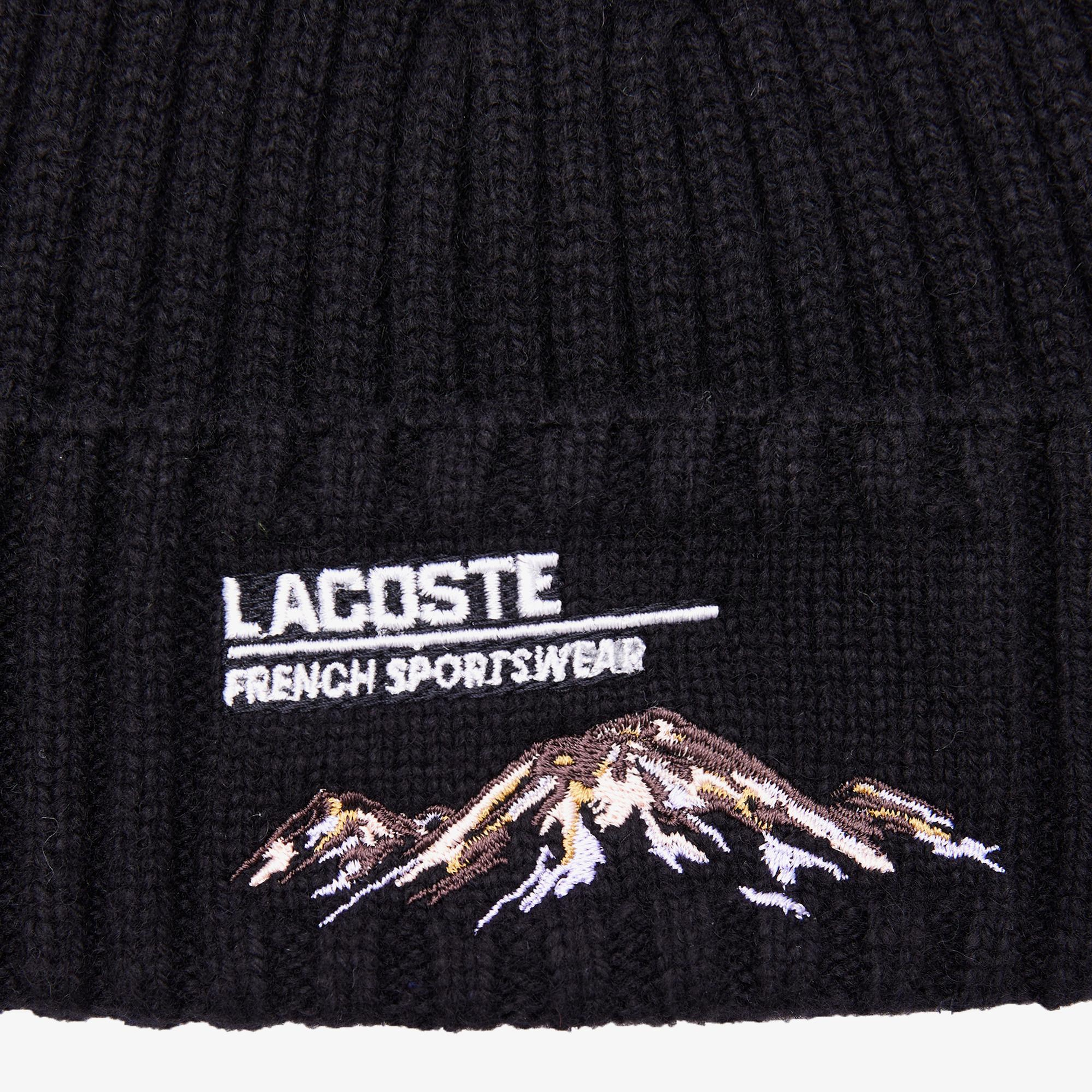 Lacoste Unisex Siyah Bere