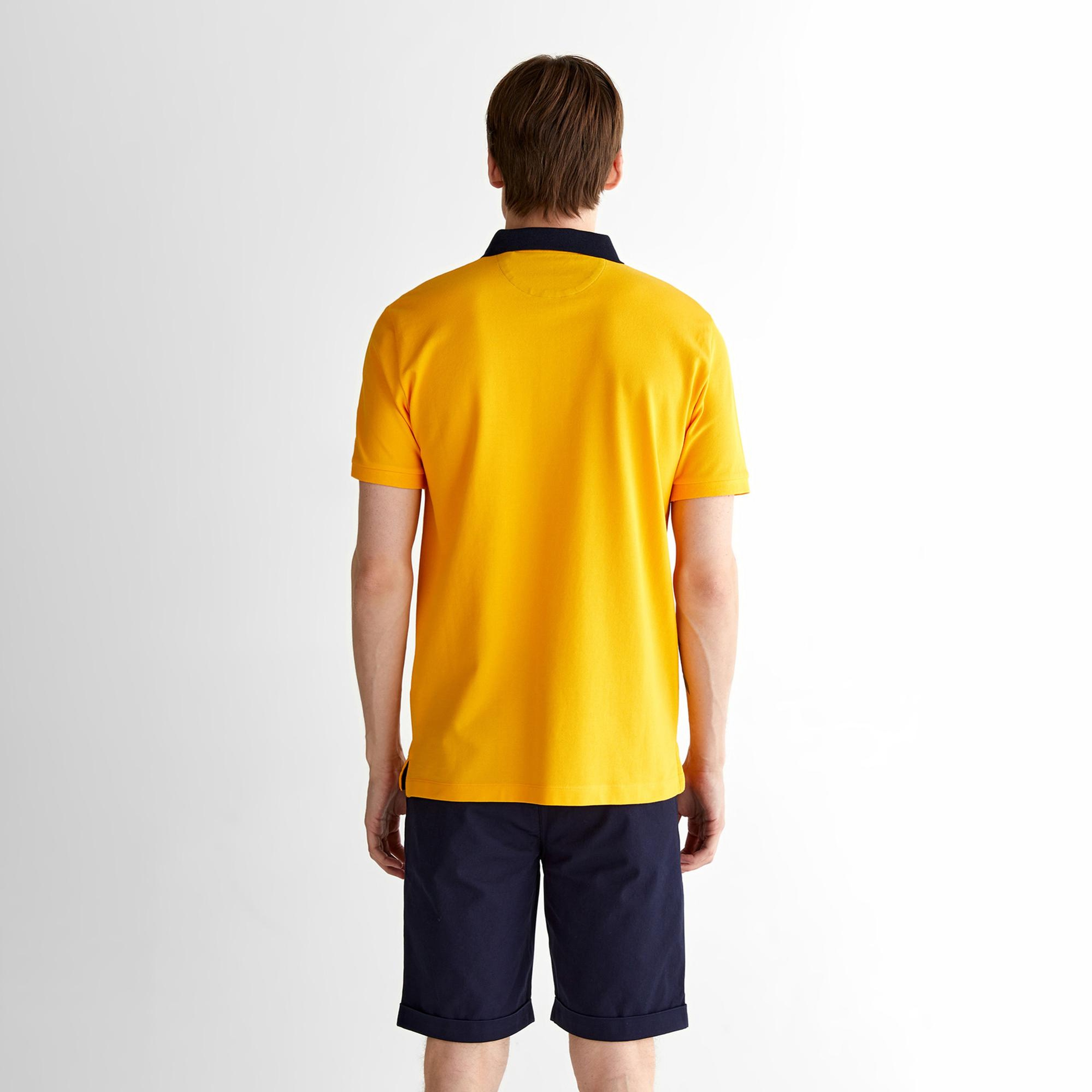 GANT Erkek Sarı Regular Fit Polo