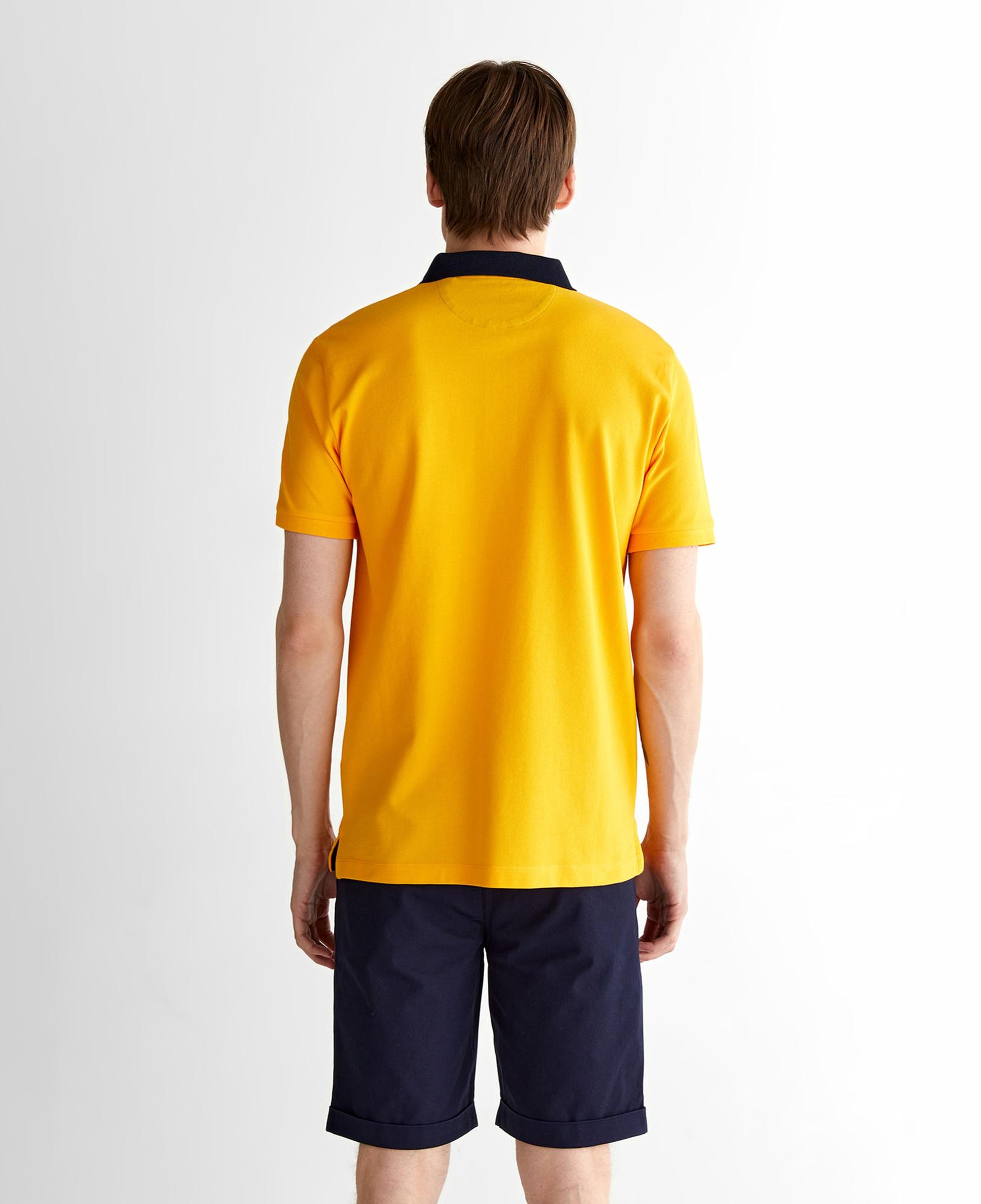 GANT Erkek Sarı Regular Fit Polo