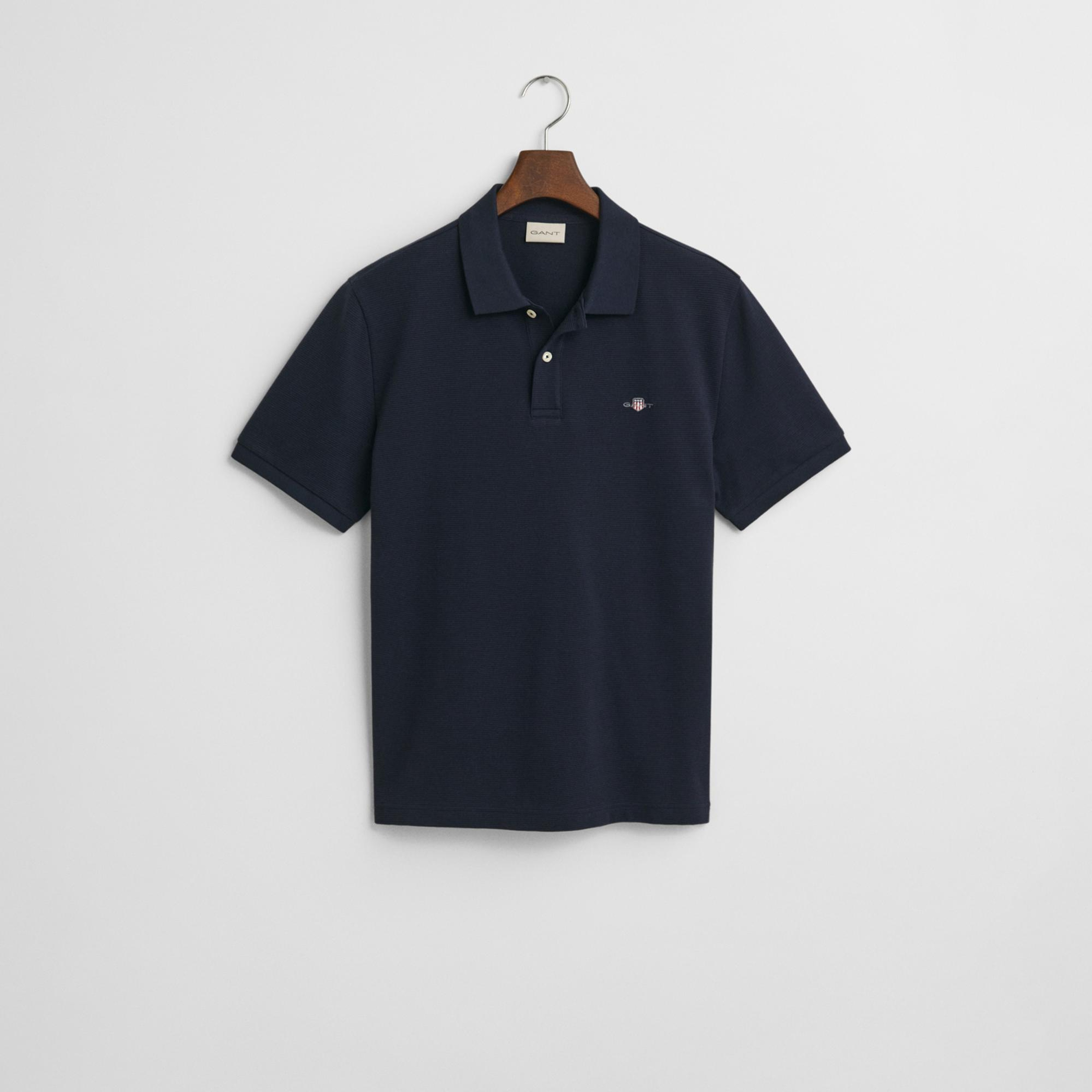 GANT Erkek Lacivert Regular Fit Polo