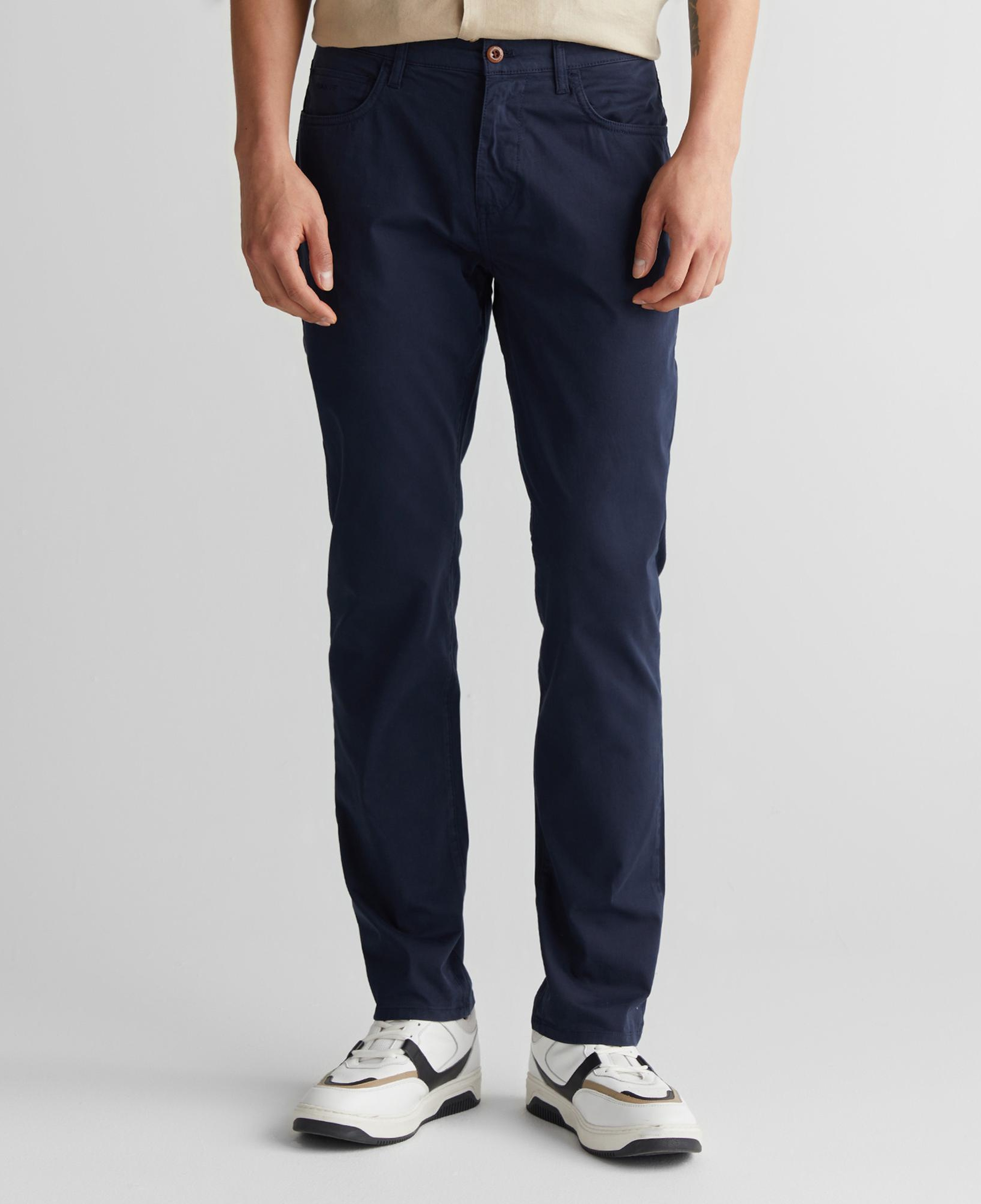 GANT Erkek Lacivert Regular Fit Pantolon