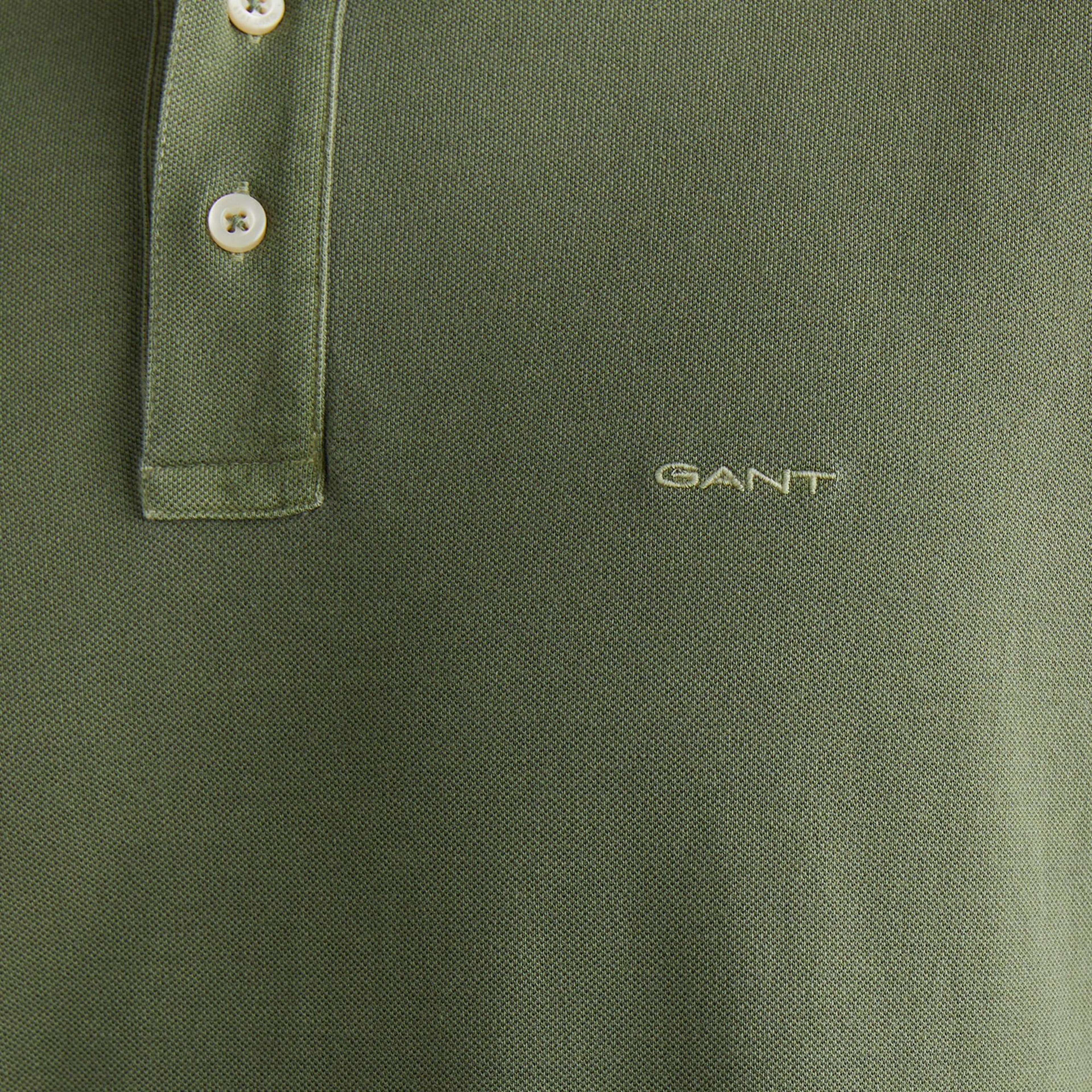 GANT Erkek Yeşil Regular Fit Polo