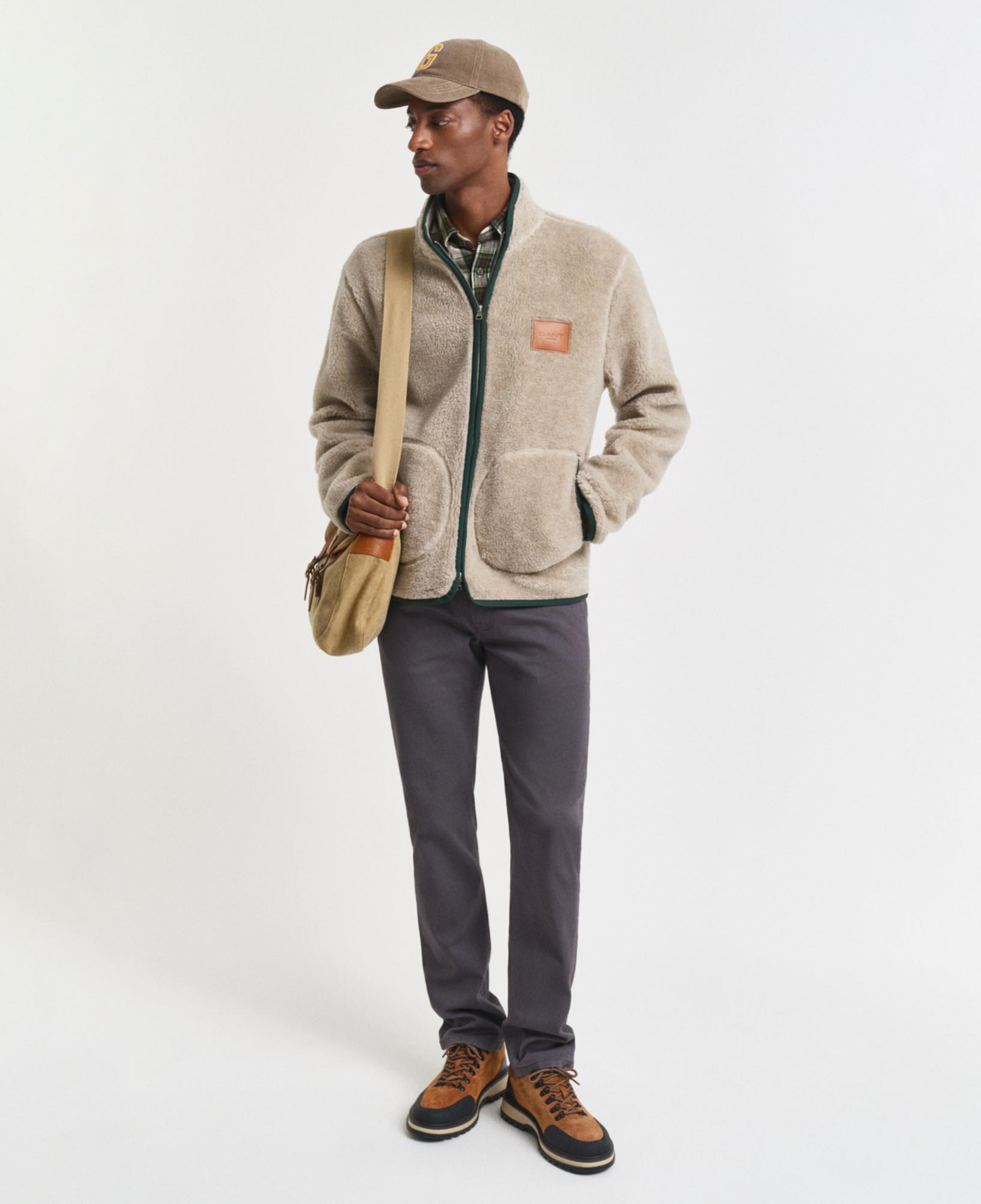 GANT Erkek Gri Regular Fit Soft Twill Jean