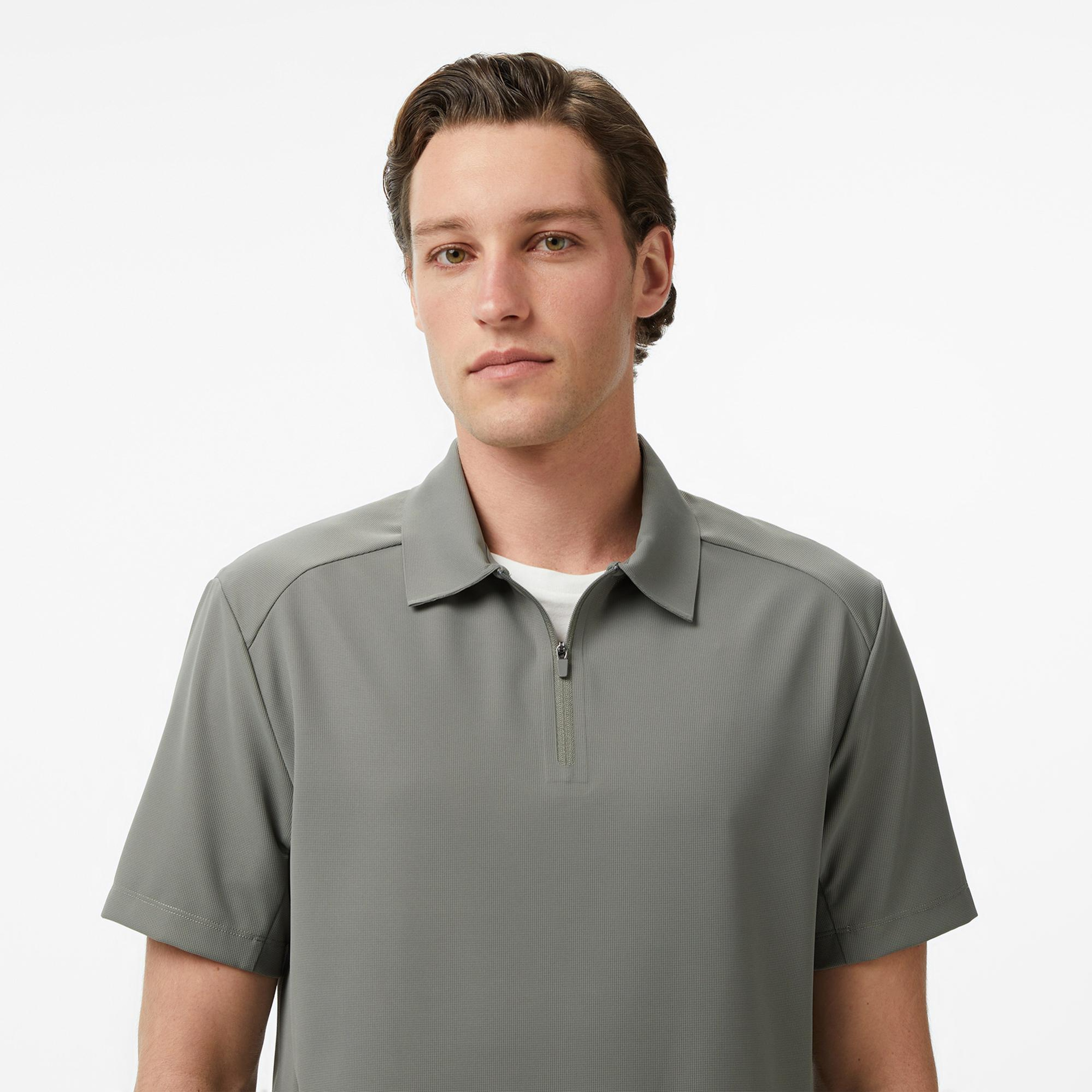 Nautica Erkek Yeşil Regular Fit Polo Yaka T-Shirt