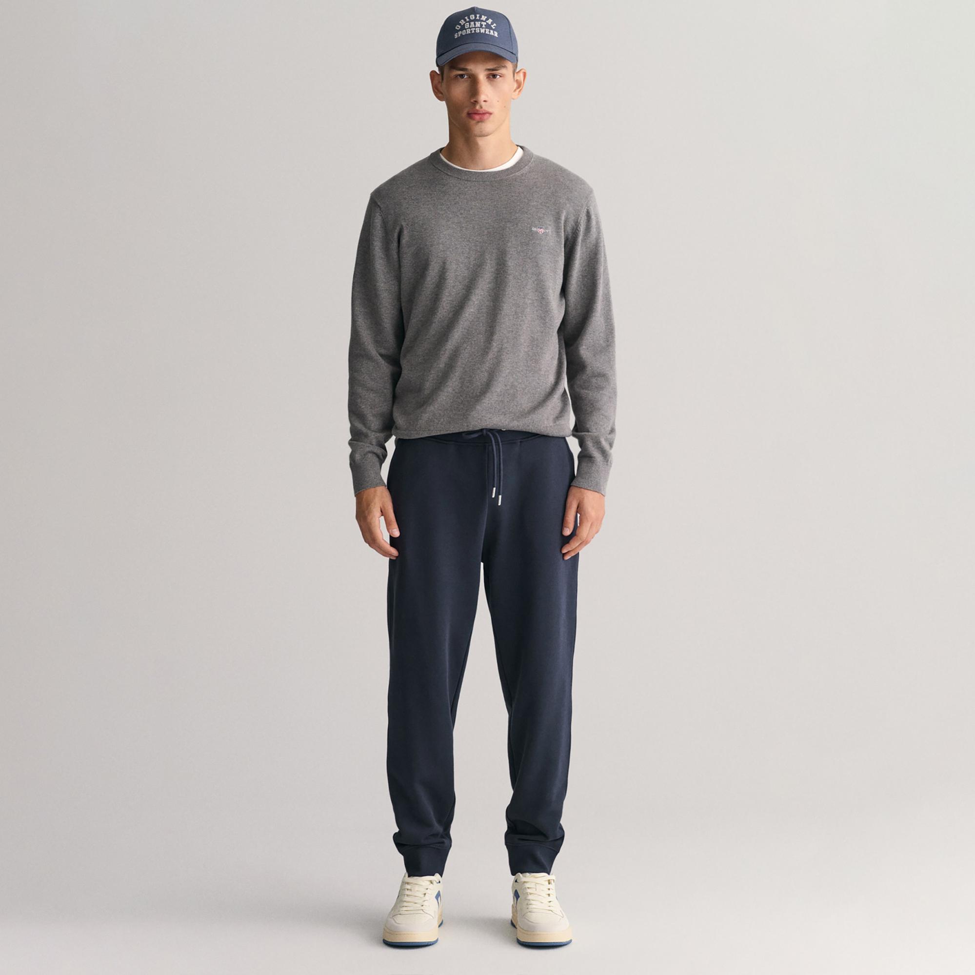 Gant Erkek Lacivert Regular Fit Eşofman Altı