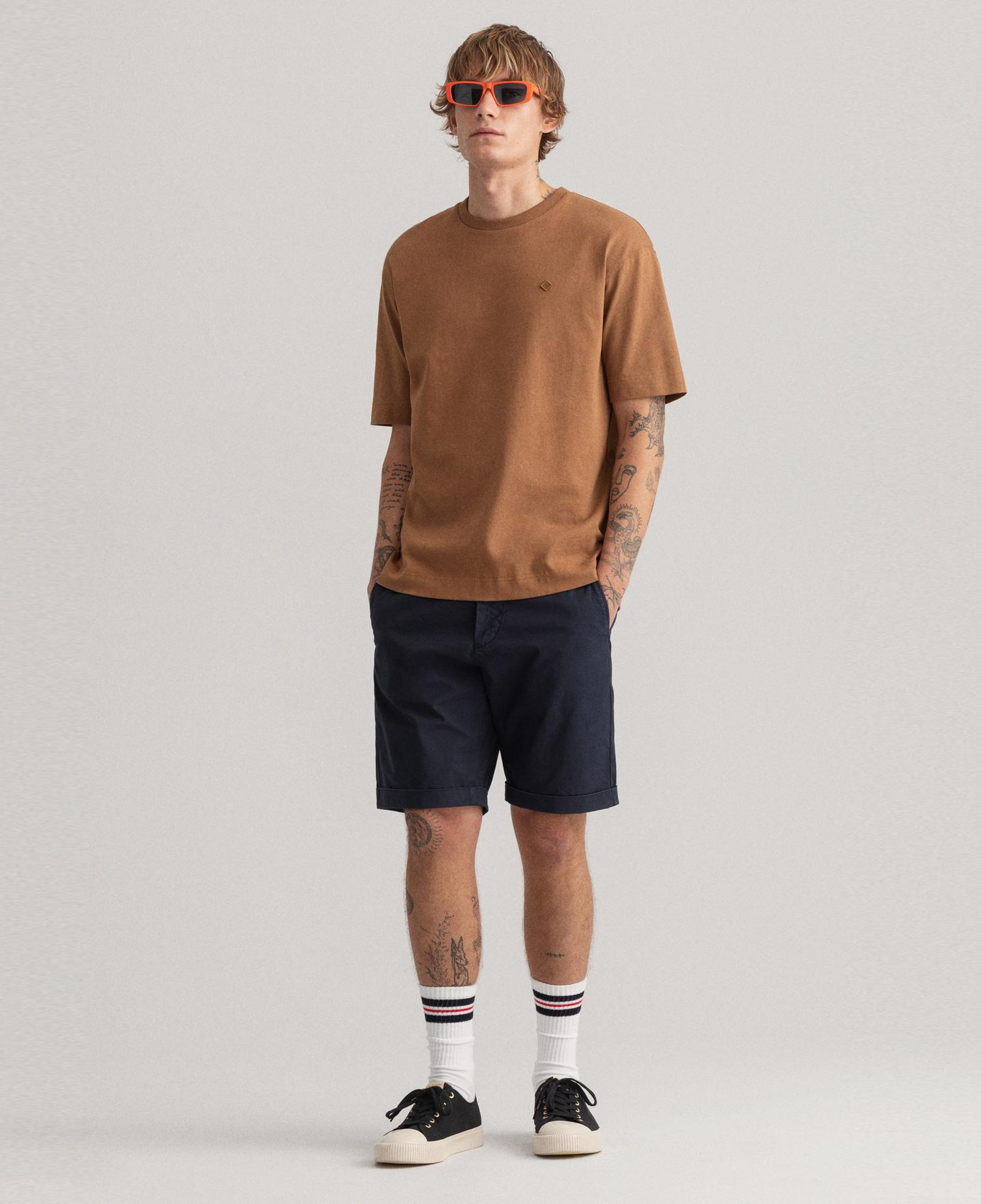 GANT Erkek Lacivert Regular Fit Şort