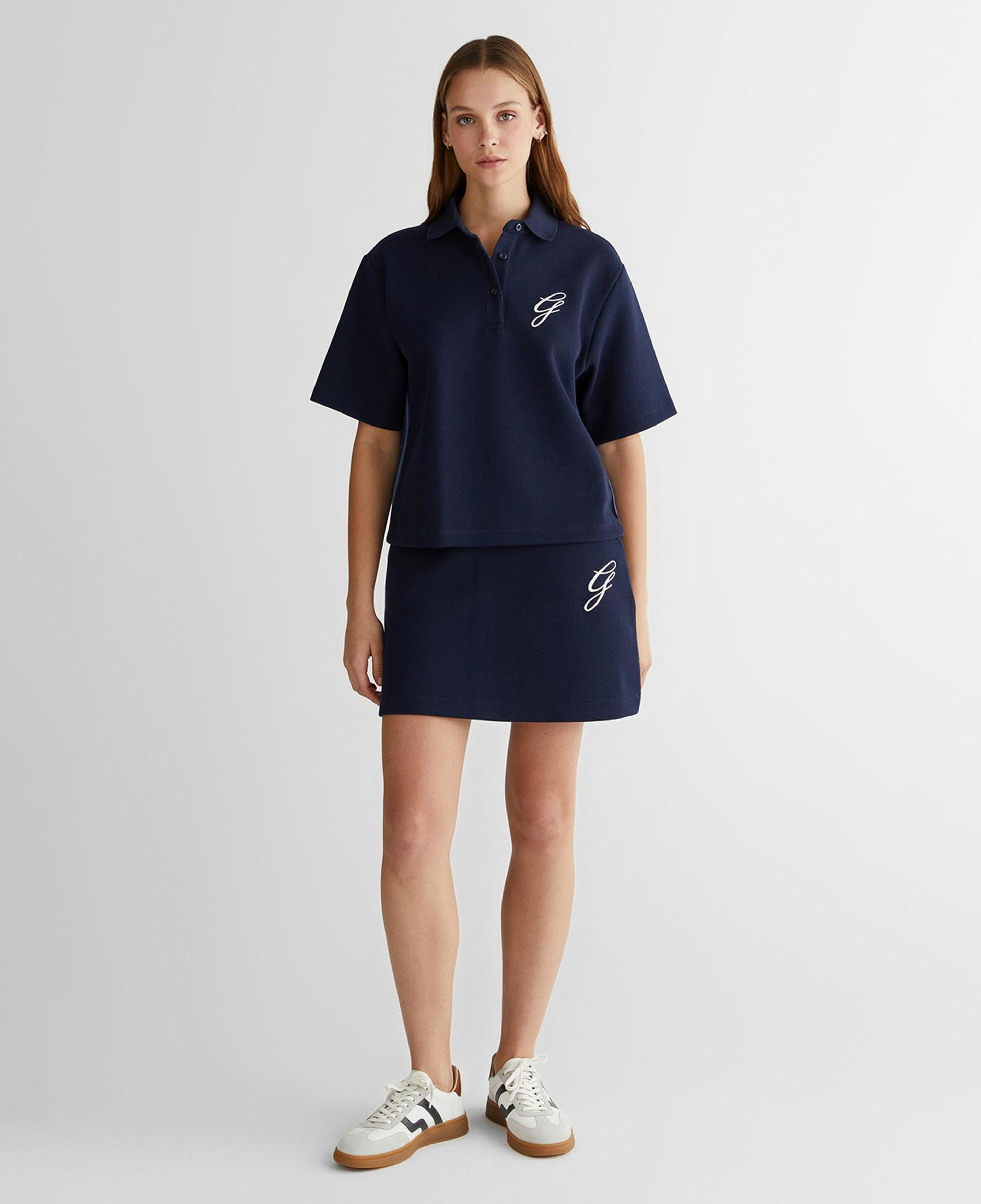GANT Kadın Lacivert Logolu Etek