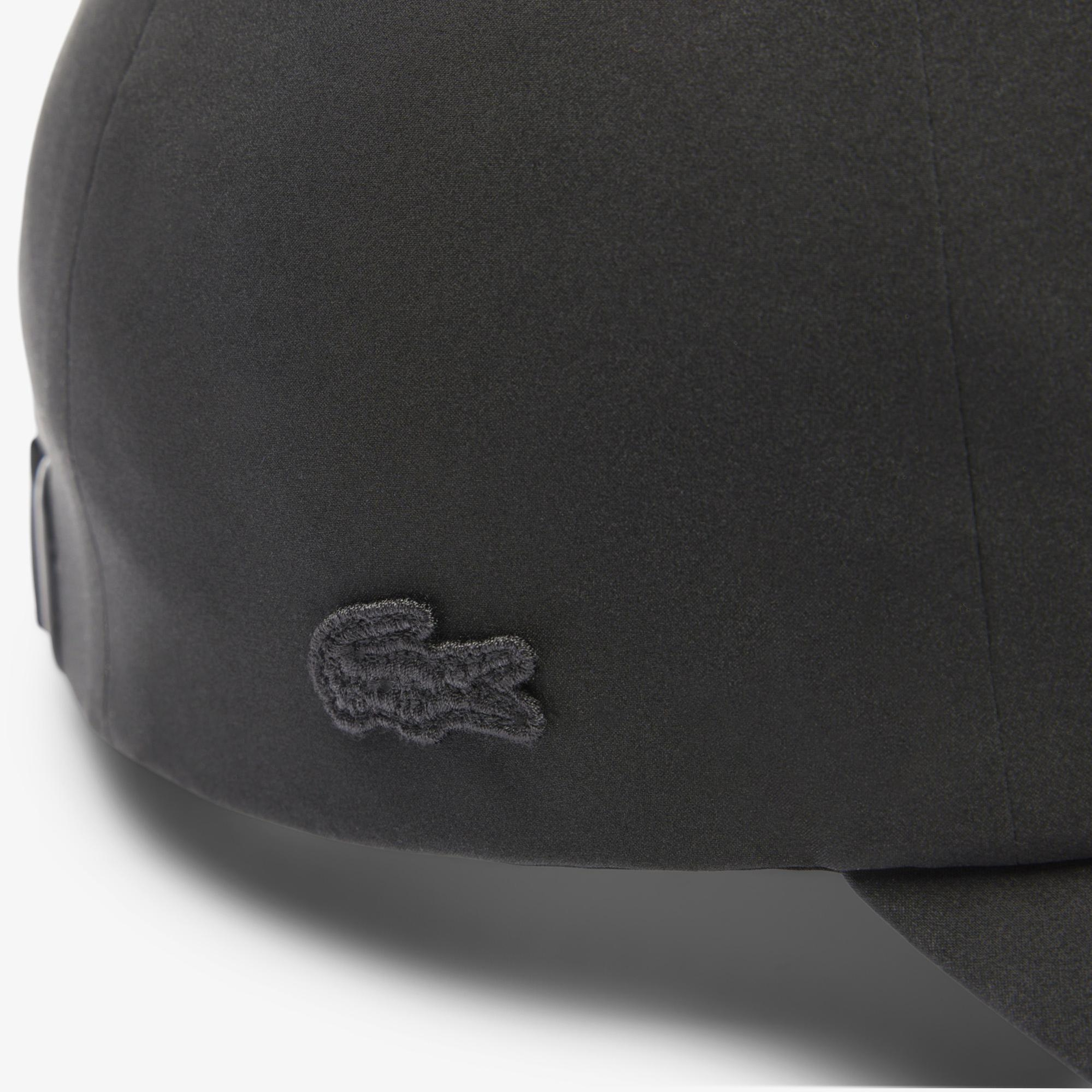 Lacoste Unisex Baskılı Siyah Şapka