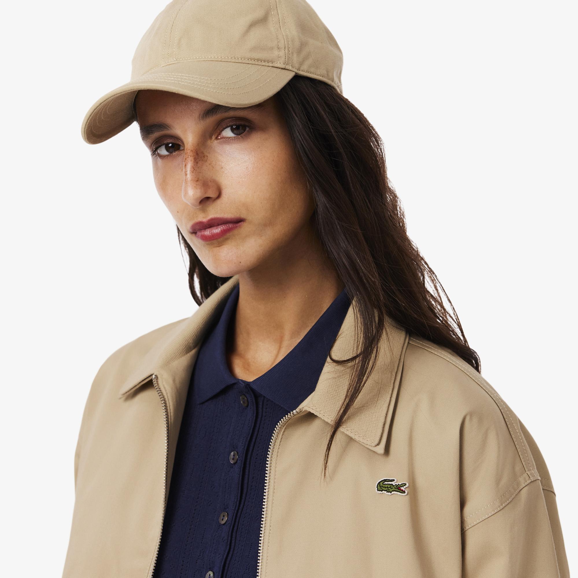 Lacoste Kadın Relaxed Fit Bej Ceket