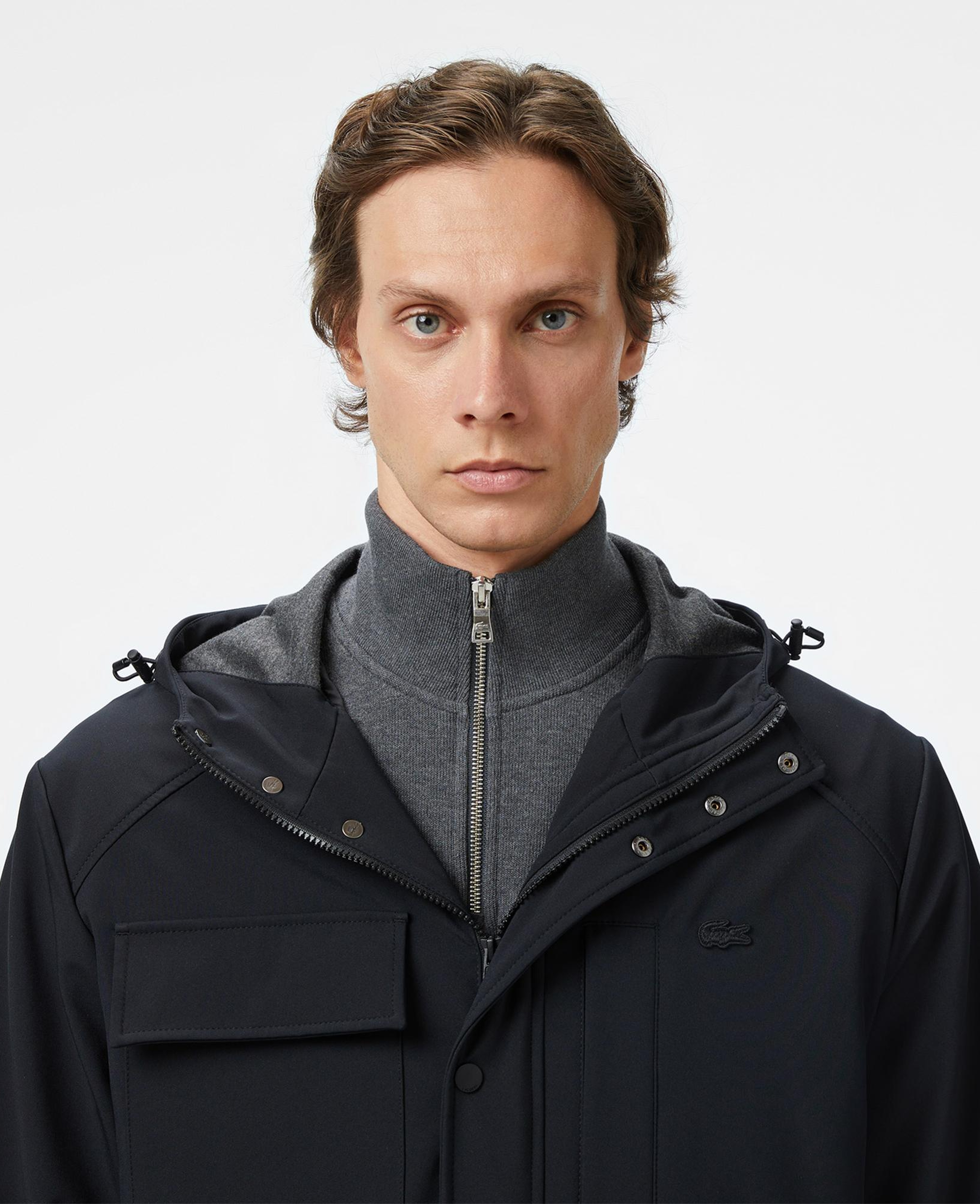 Lacoste Erkek Siyah Mont