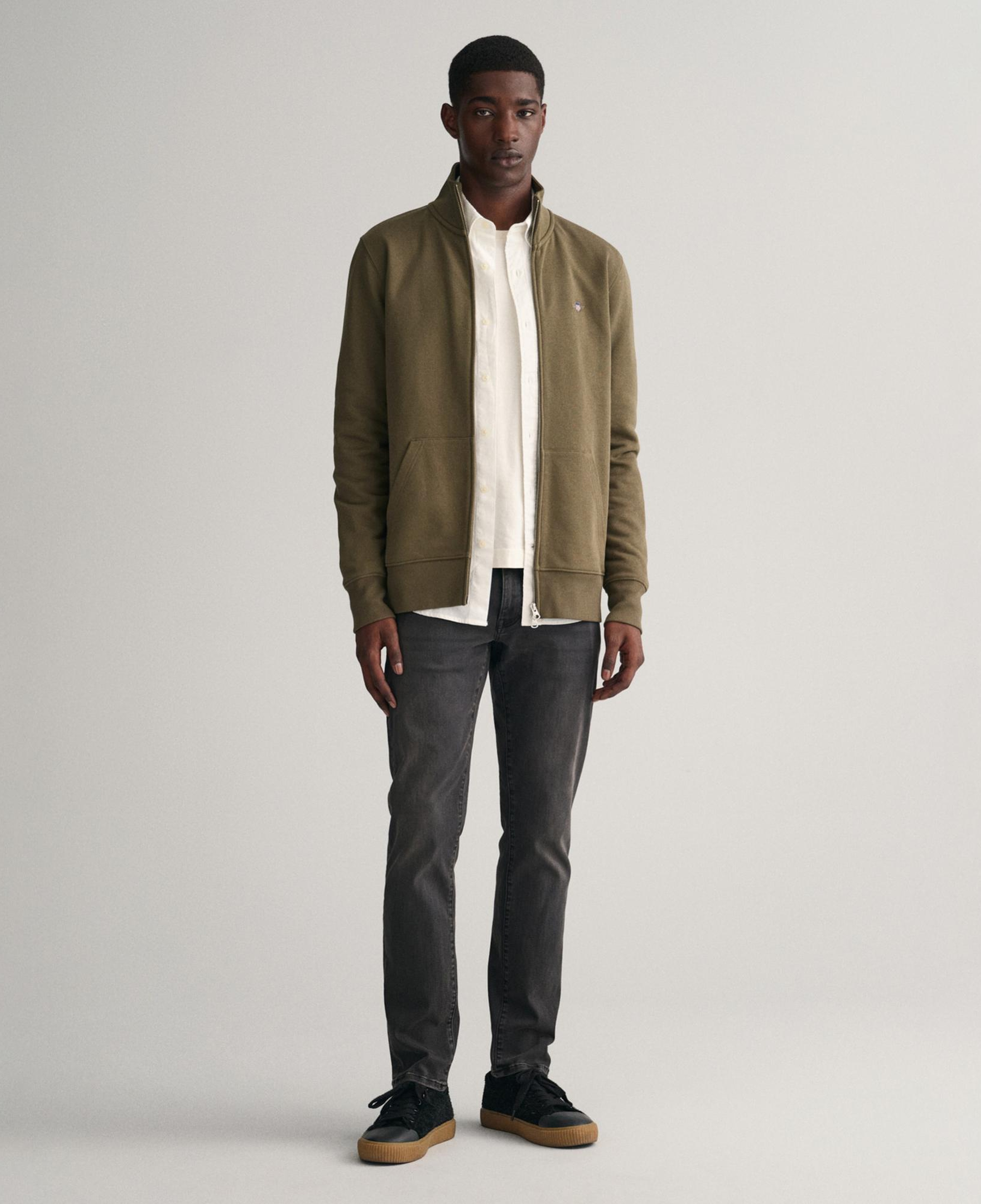 GANT Erkek Siyah Extra Slim Fit Active Recover Jean