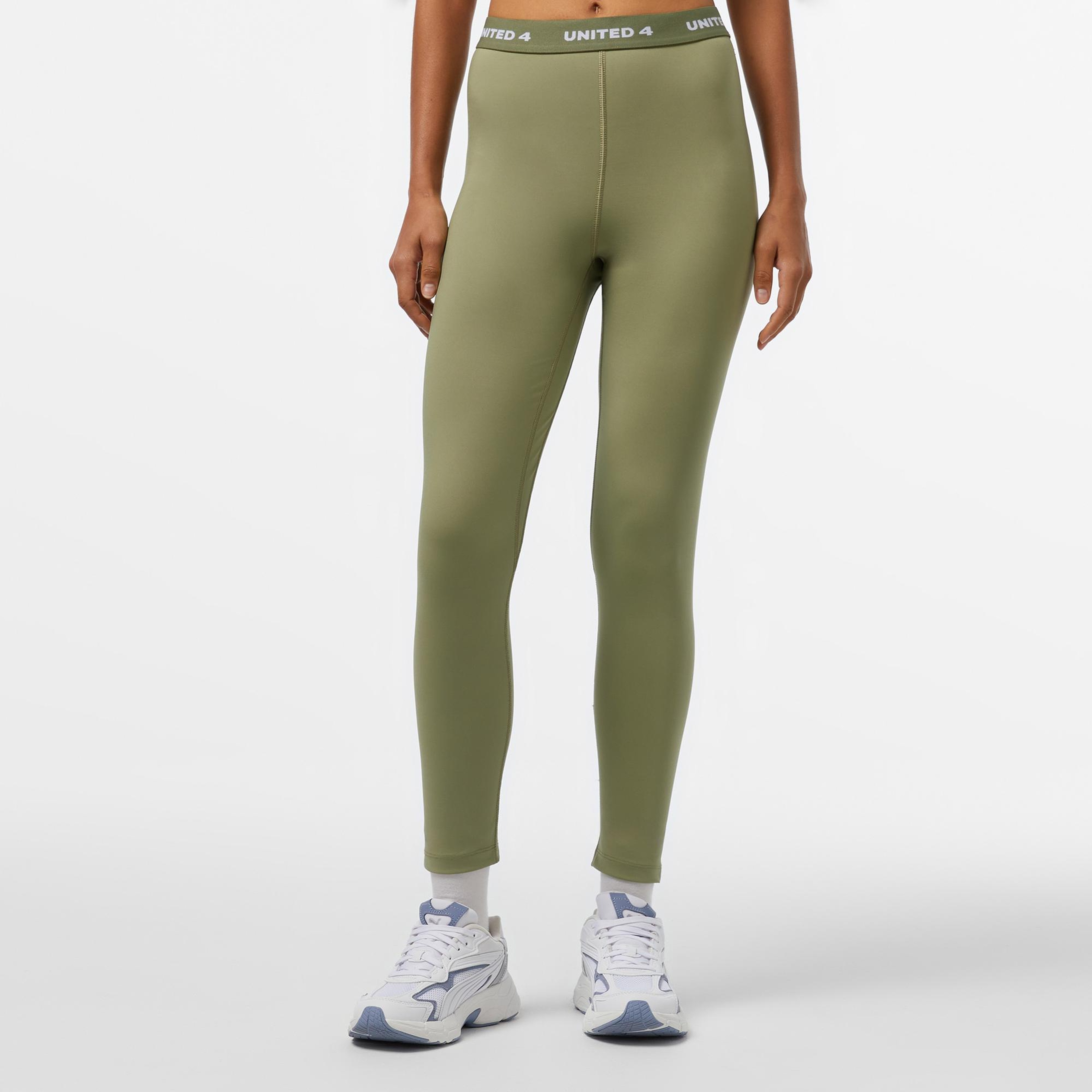 UNITED4 Kadın Haki Antrenman Taytı