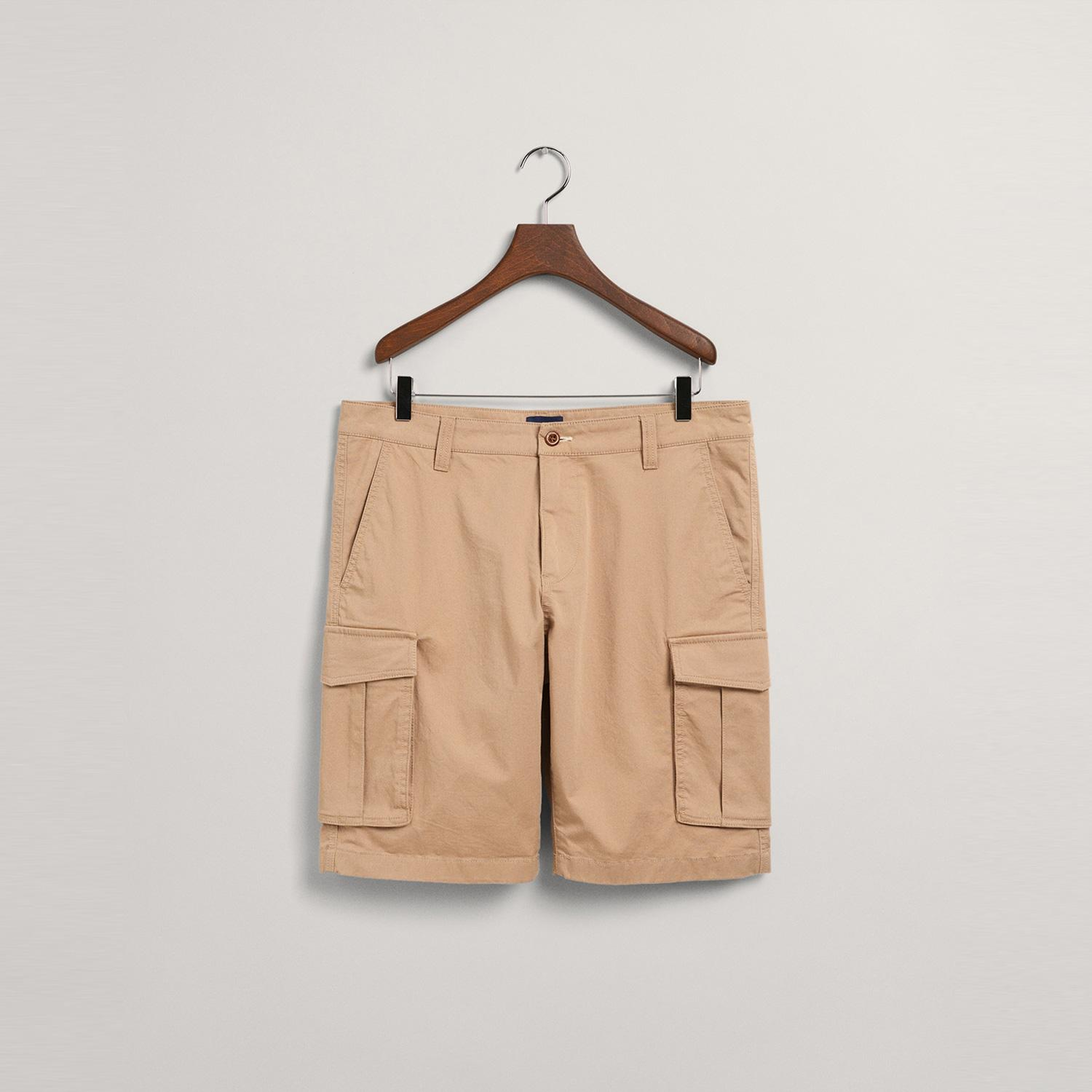 Gant Erkek Bej Relaxed Fit Kargo Şort
