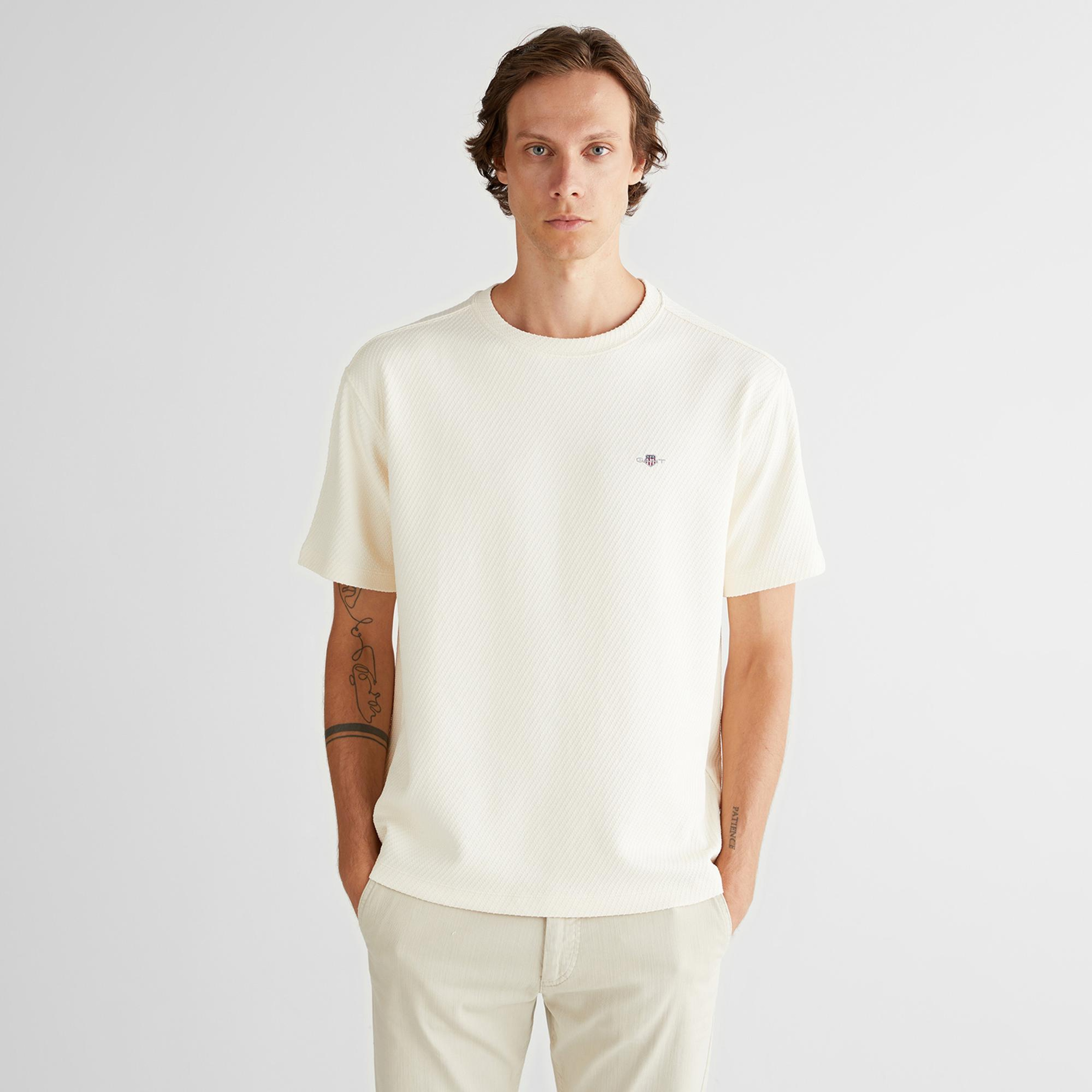 Jakarlı bisiklet yaka tişört