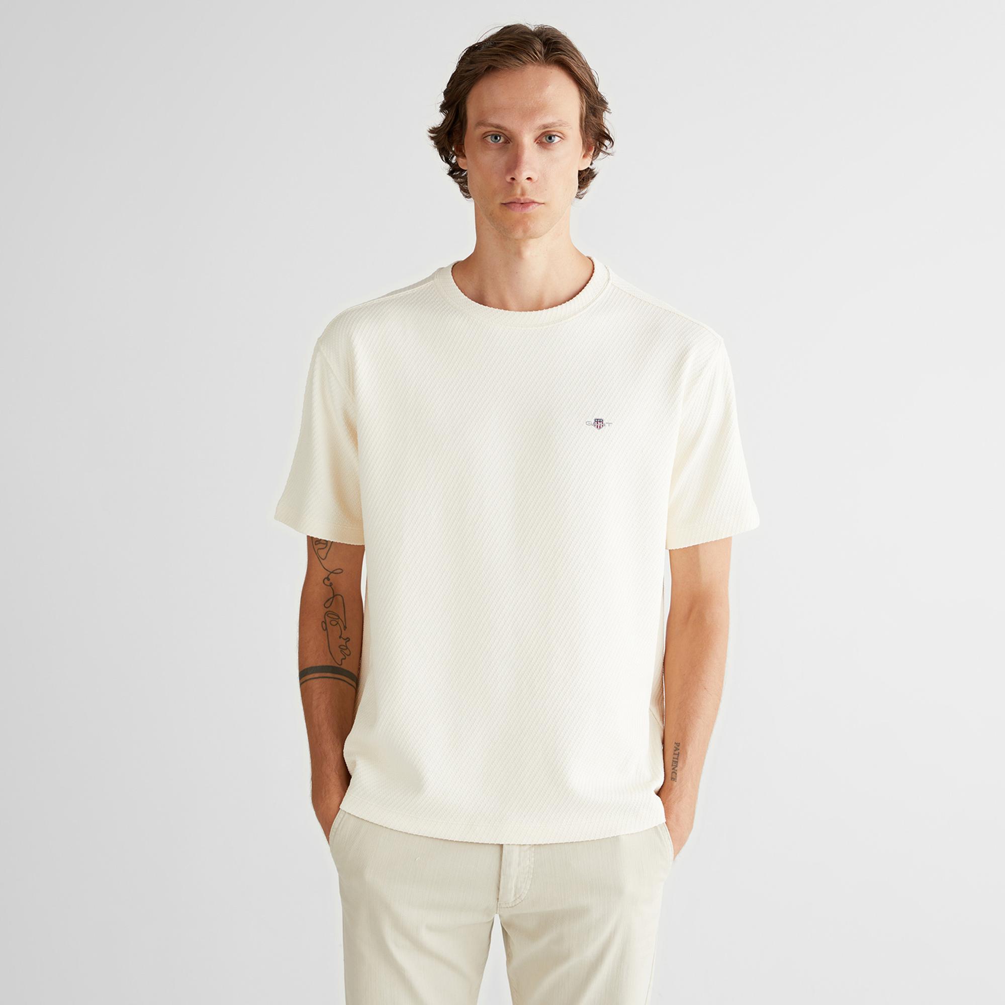 Jakarlı bisiklet yaka tişört