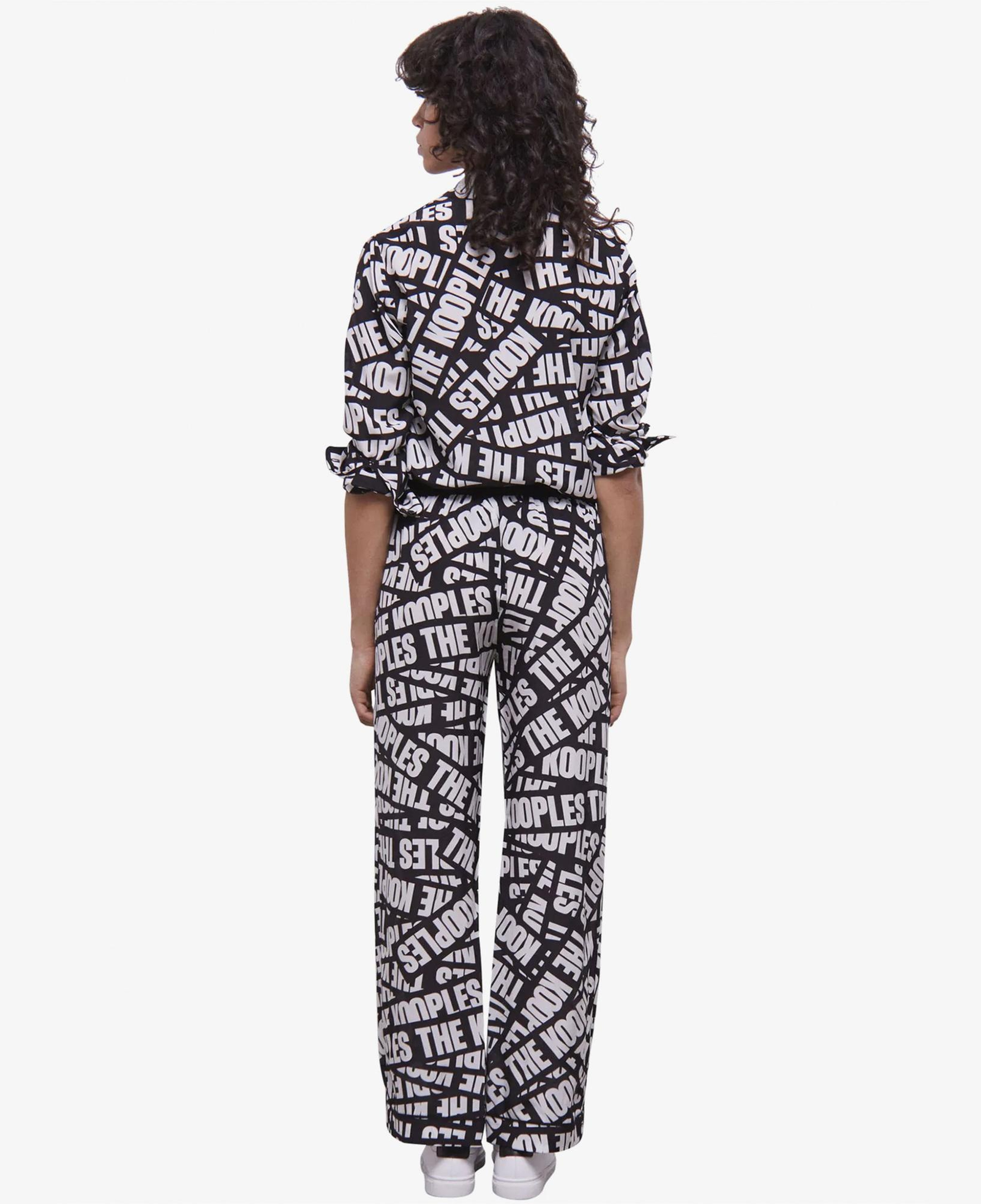The Kooples Straight-leg Printed Kadın Renkli Pantolon