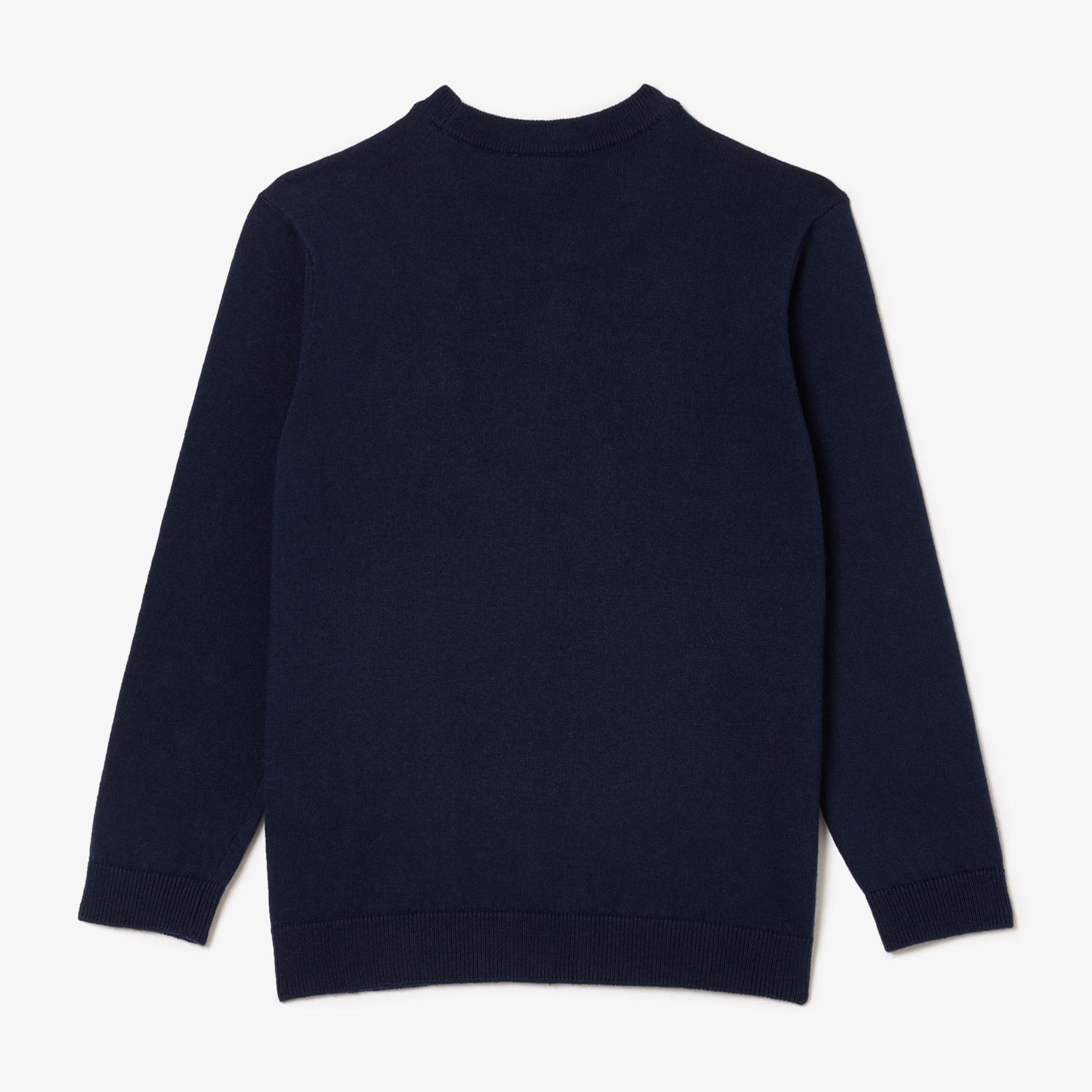 Çocuk Bisiklet Yaka Lacivert Triko