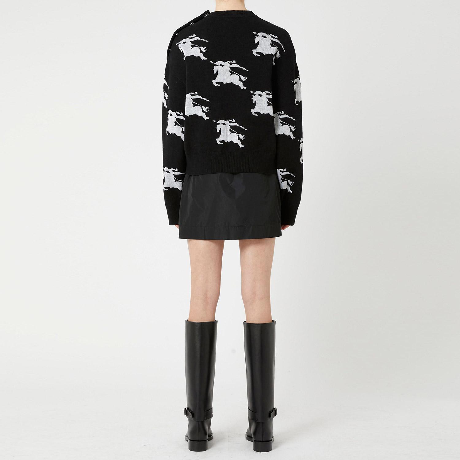 Burberry Kadın Siyah Triko