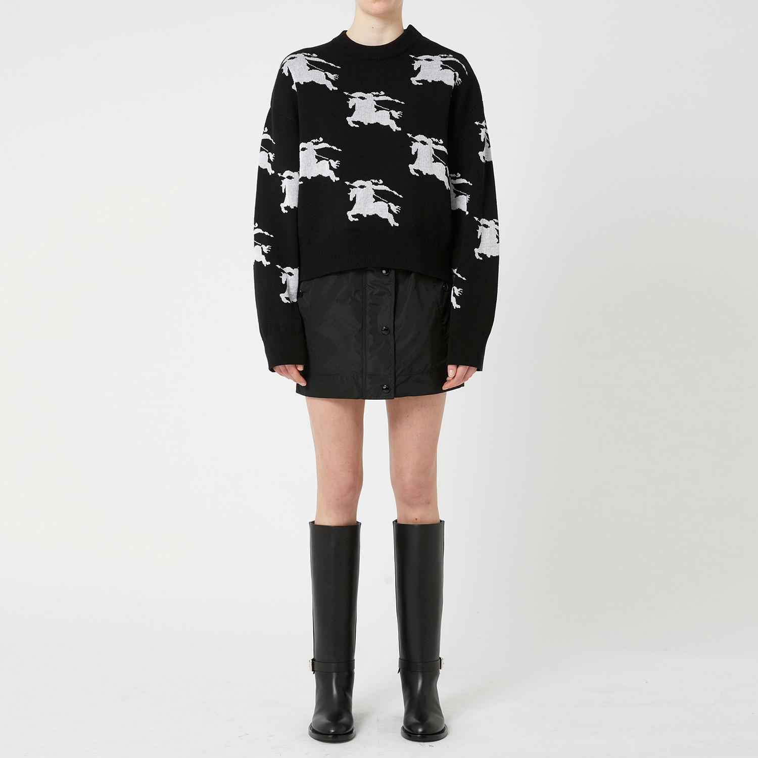 Burberry Kadın Siyah Triko