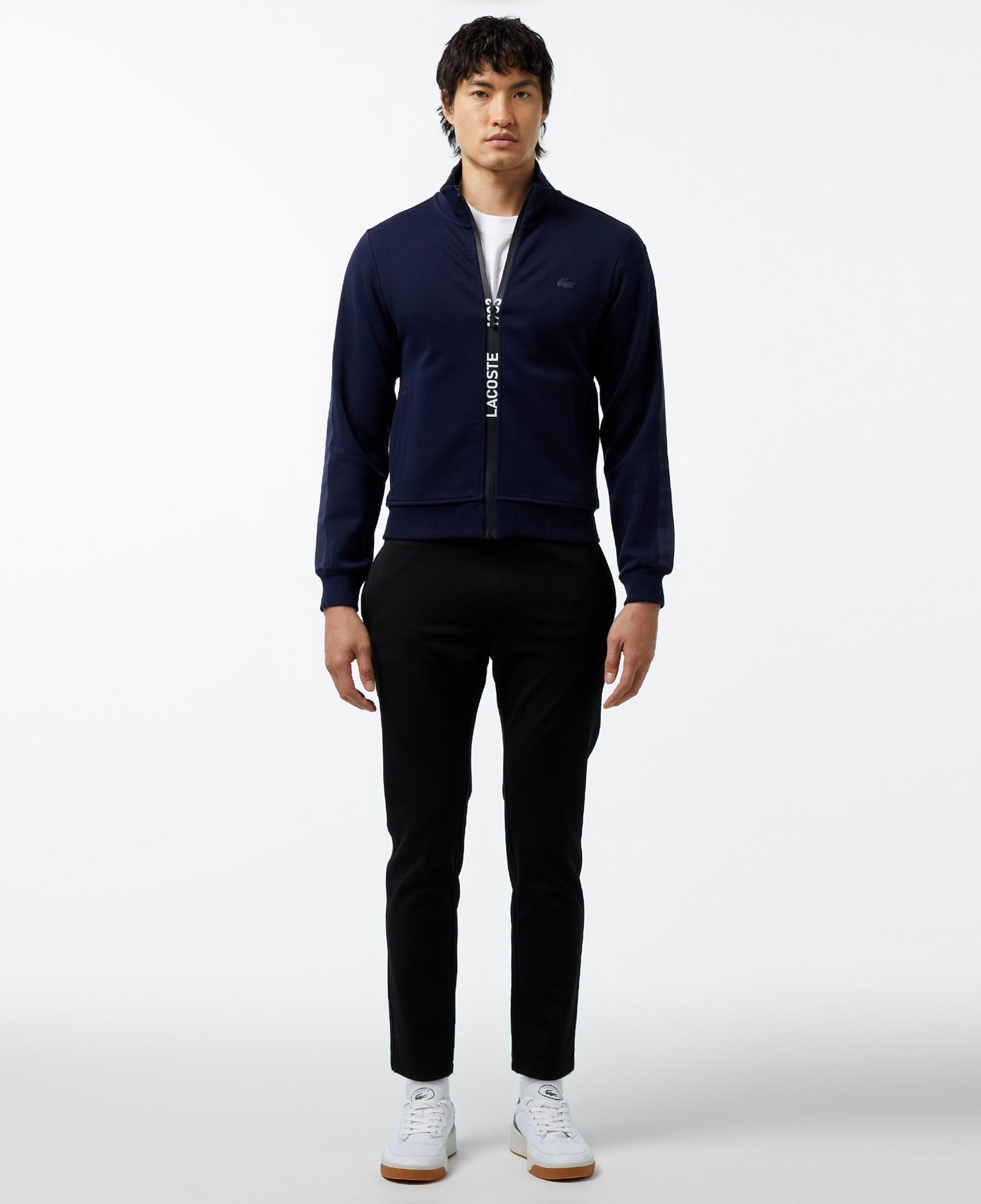 Erkek Regular Fit Fermuarlı Lacivert Sweatshirt