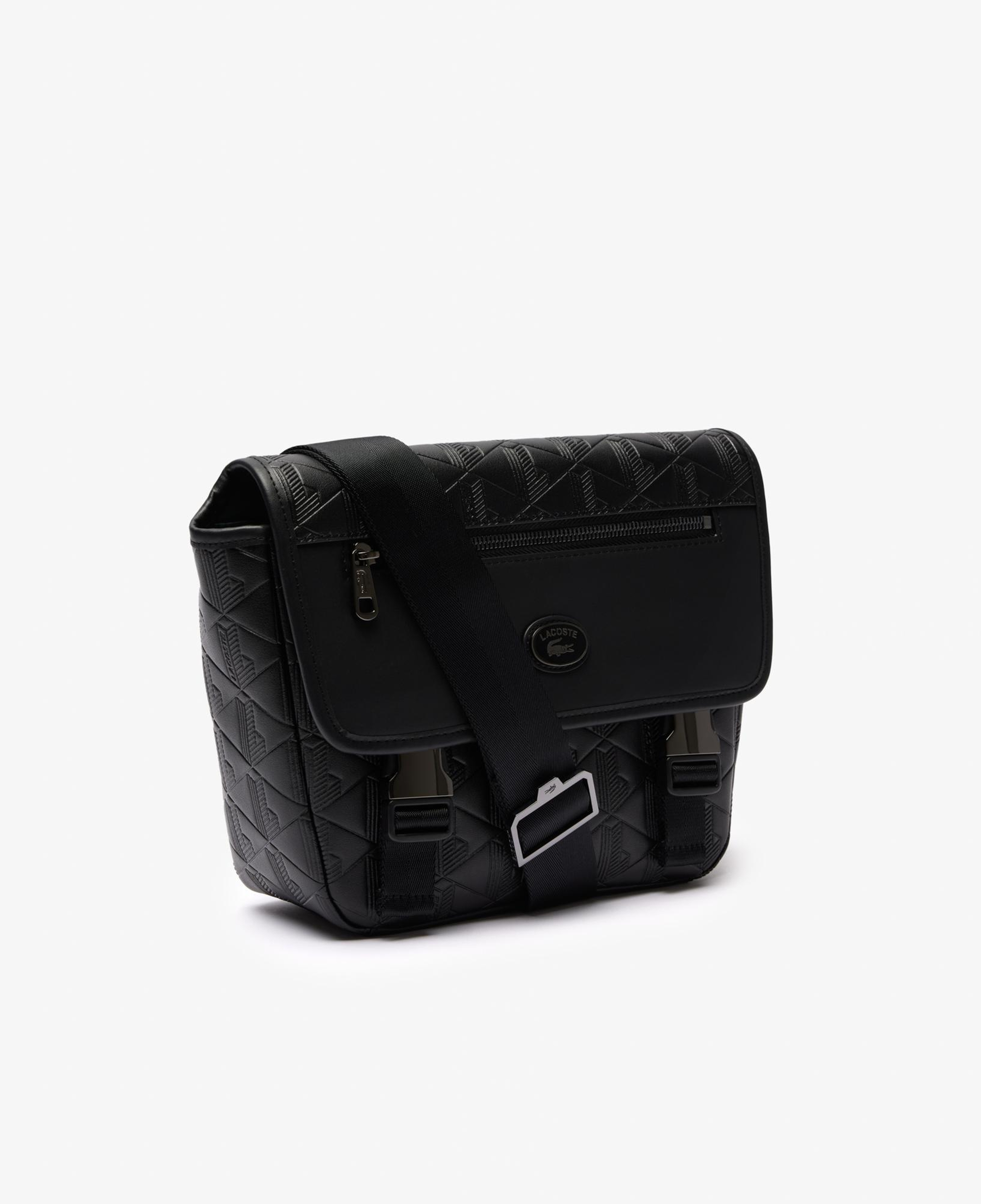 Nomogramme Erkek Monogram Siyah Postacı Çantası