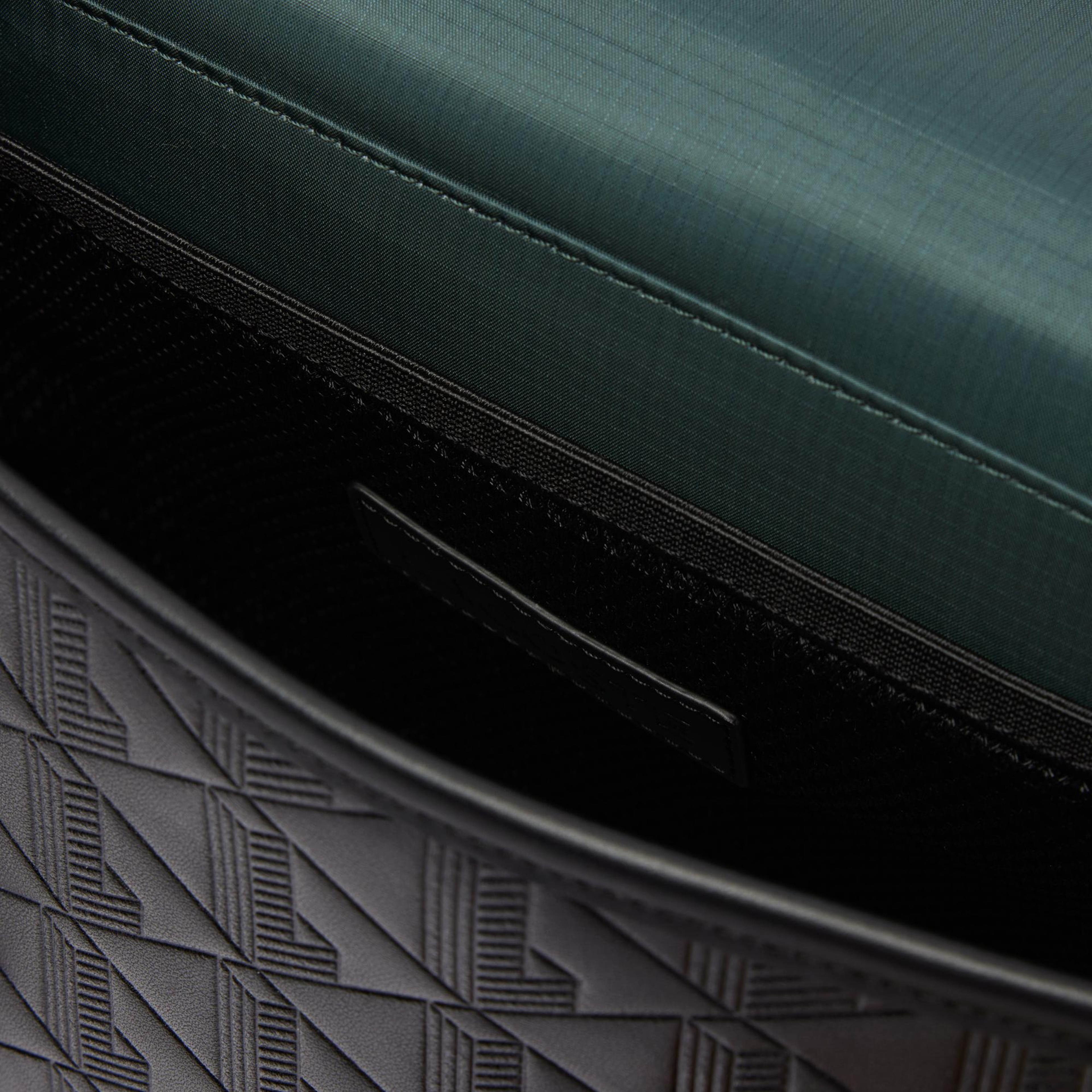 Nomogramme Erkek Monogram Siyah Postacı Çantası