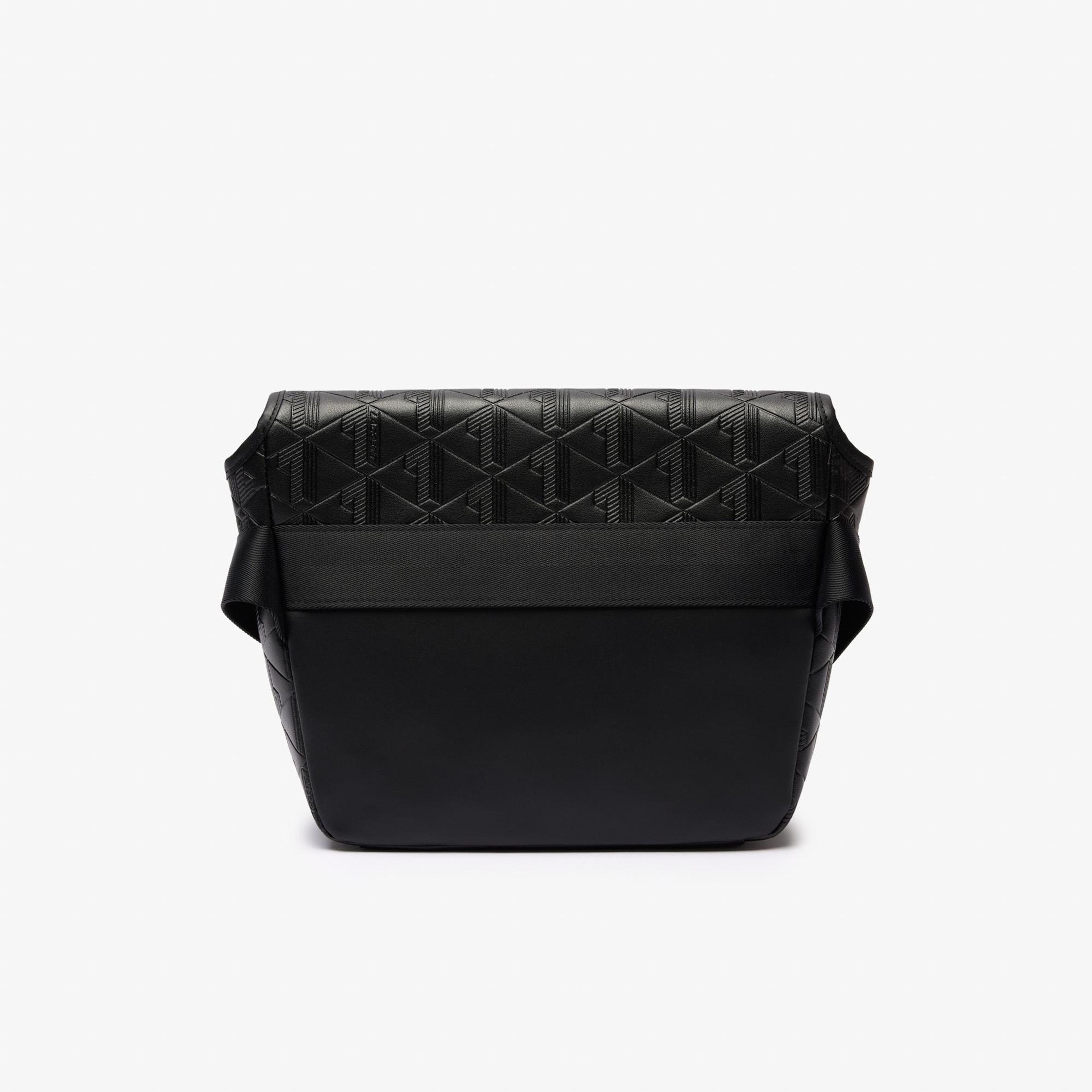 Nomogramme Erkek Monogram Siyah Postacı Çantası