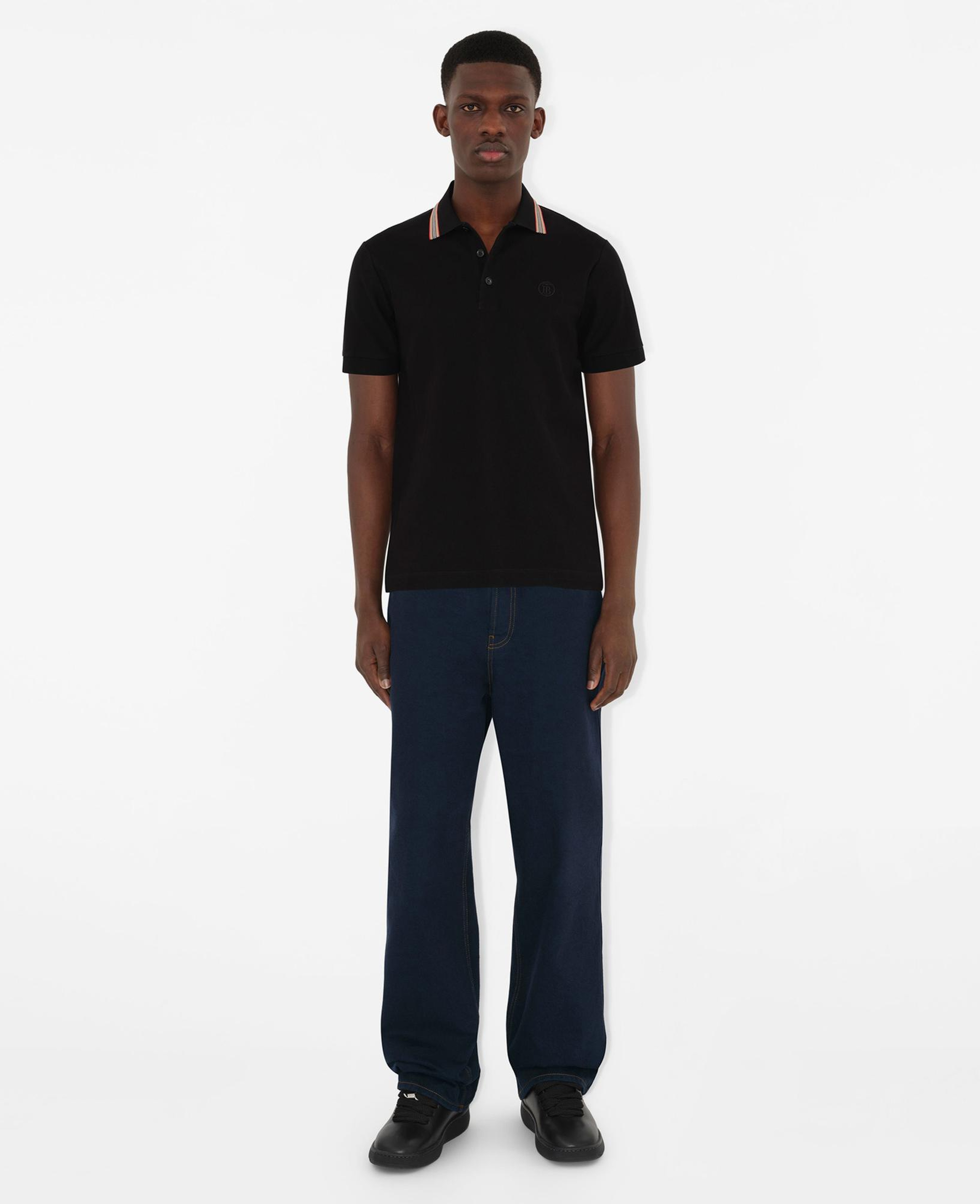 Burberry Erkek Siyah Polo