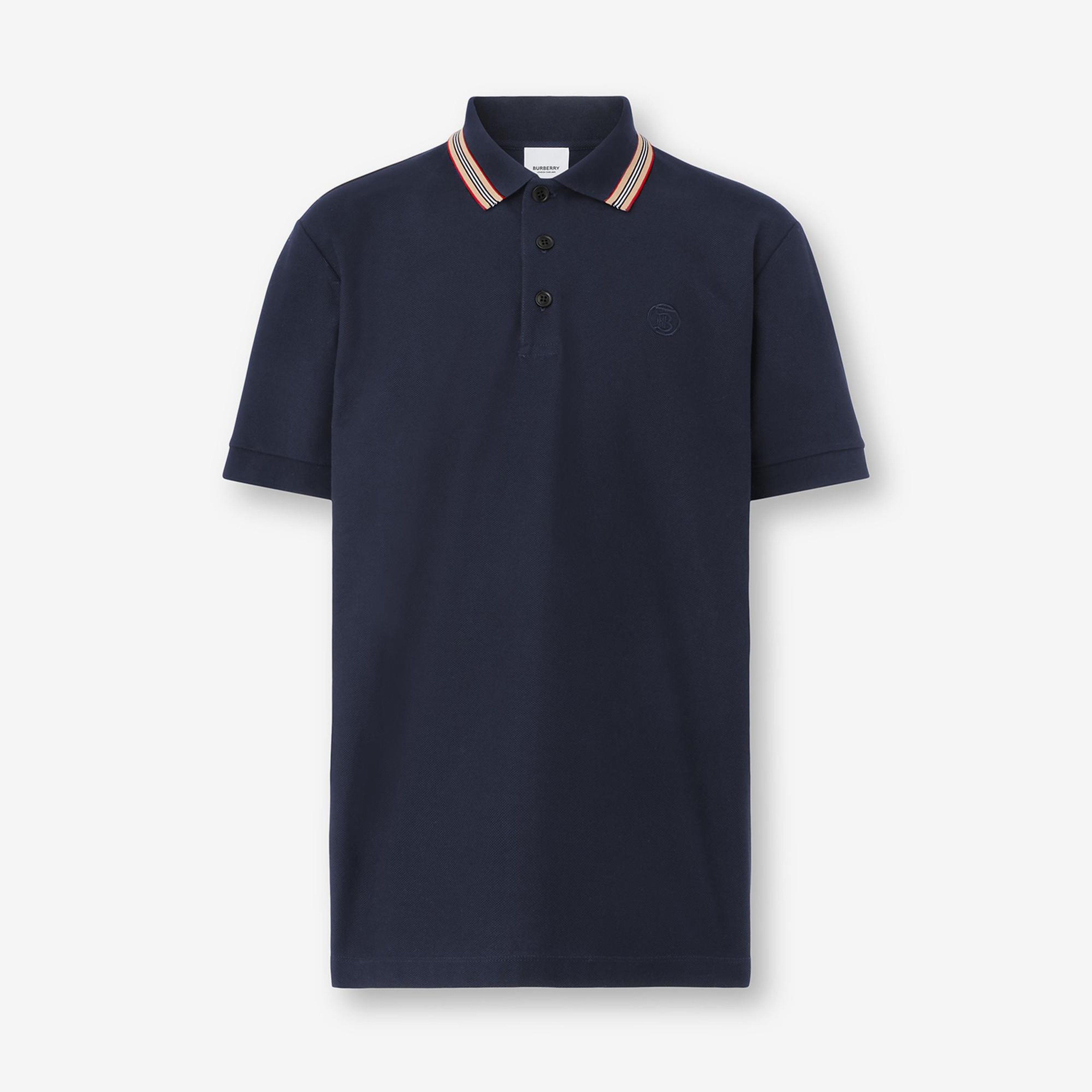 Burberry Erkek Mavi Polo
