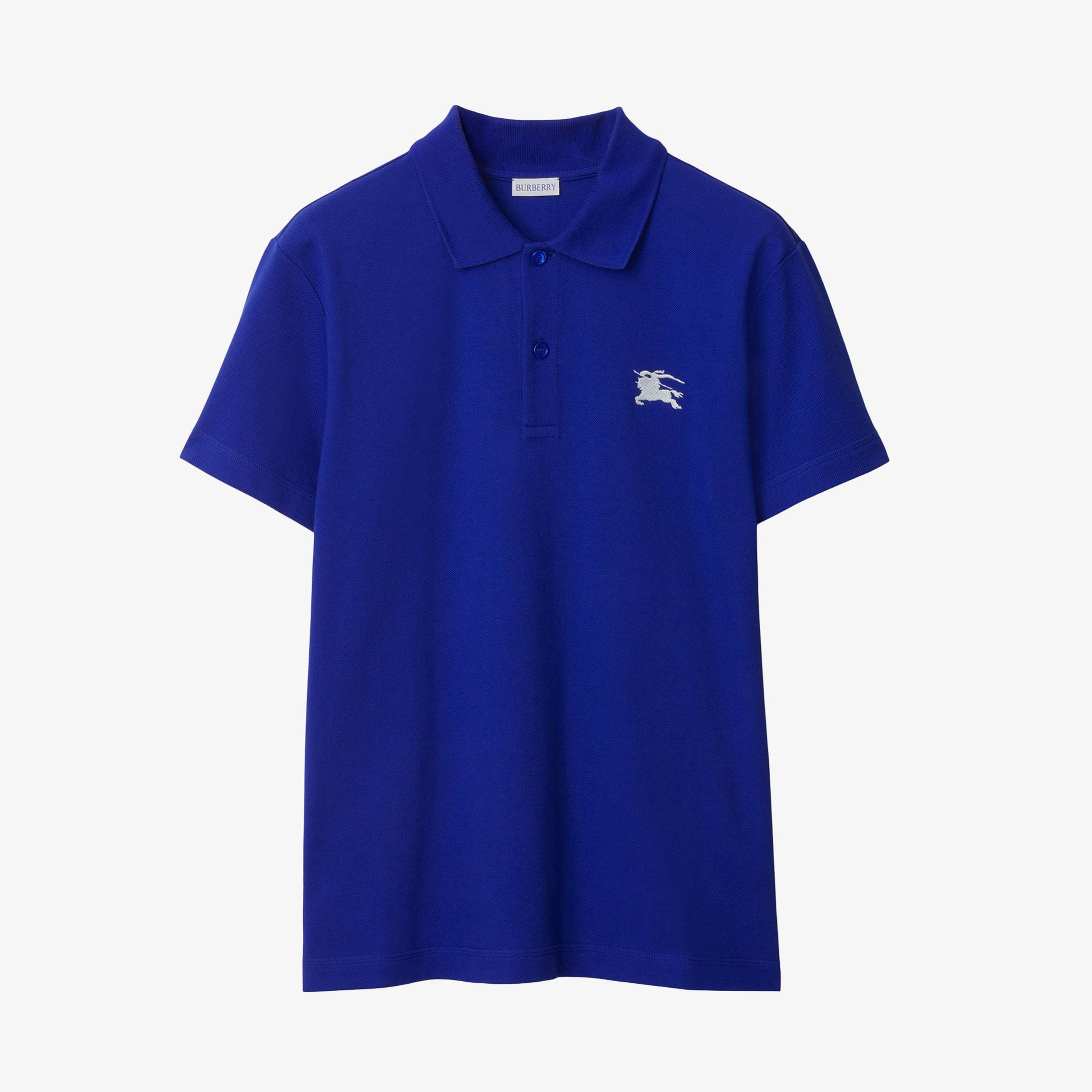 Burberry Erkek Mavi Polo
