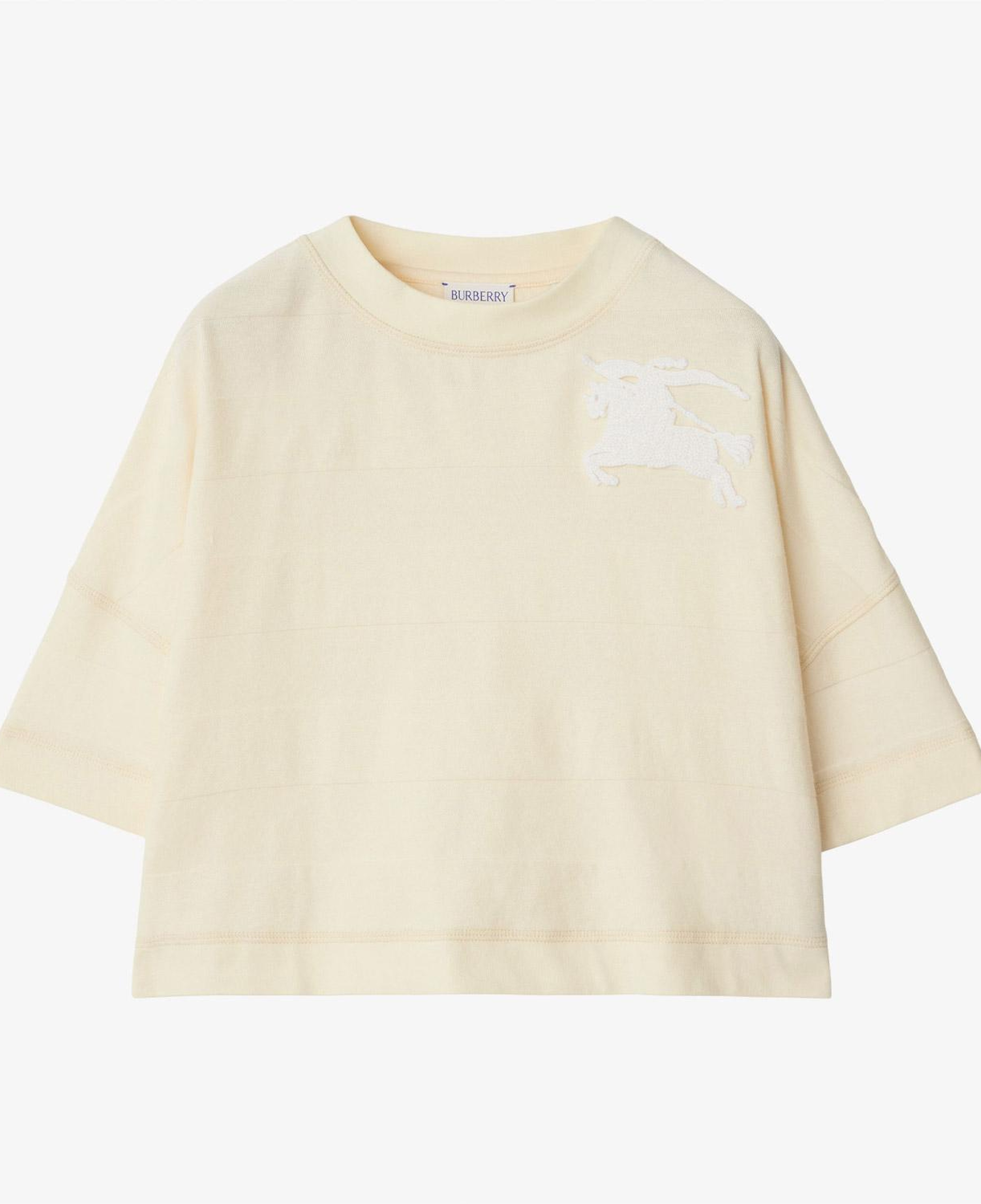 Burberry Çocuk Beyaz T-Shirt