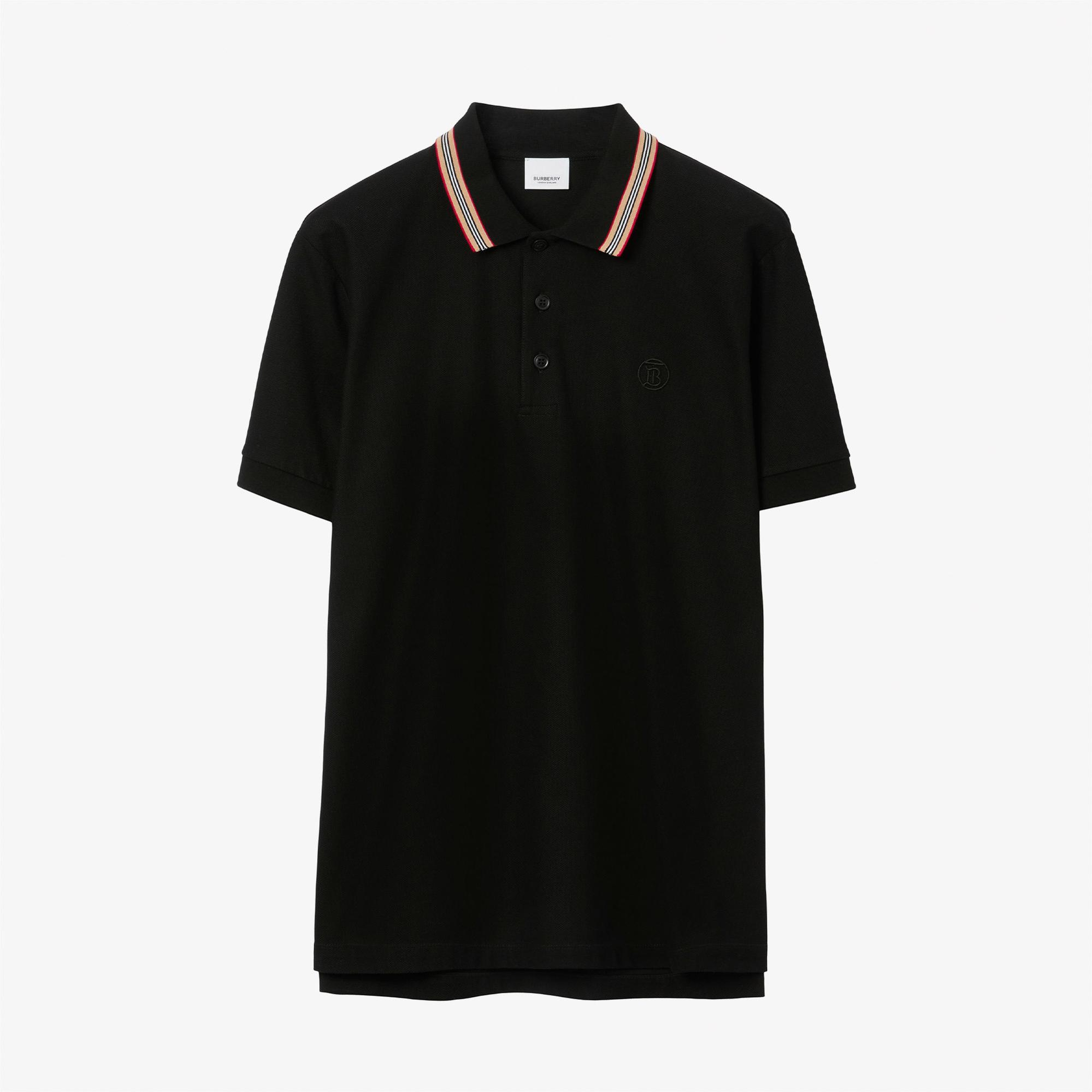Burberry Erkek Siyah Polo