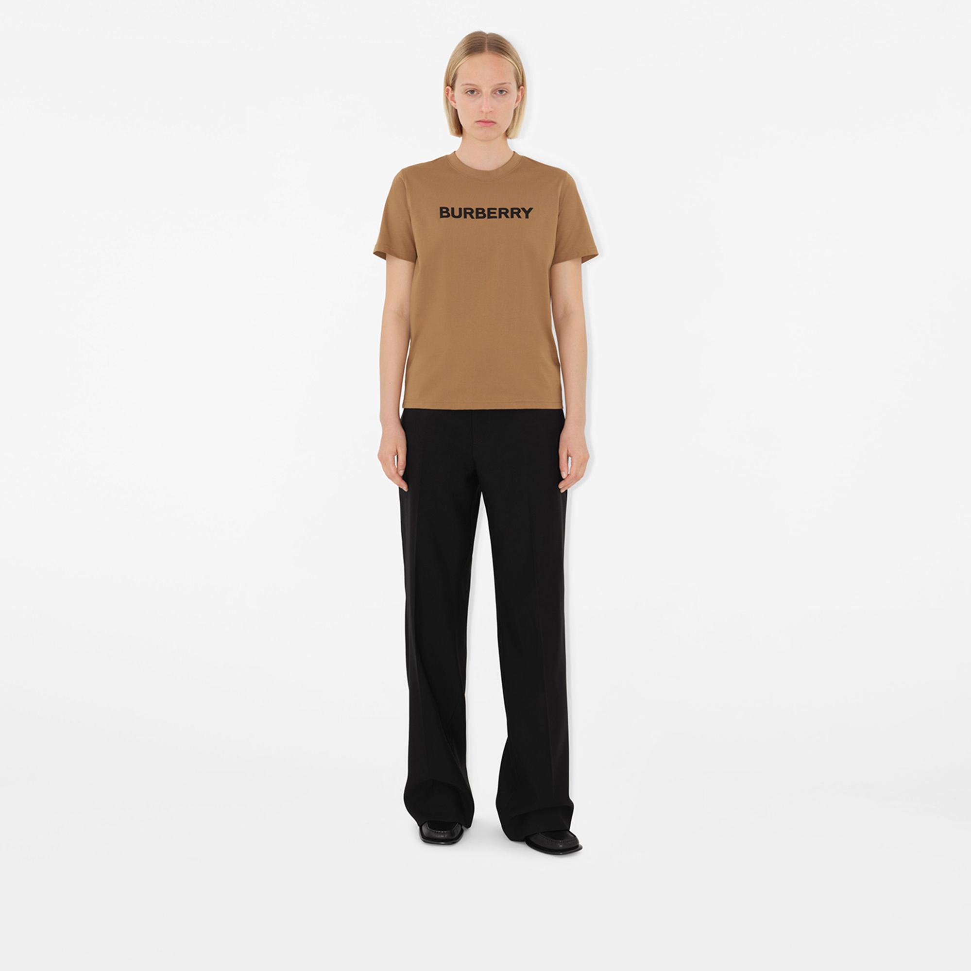Burberry Kadın Kahverengi T-Shirt