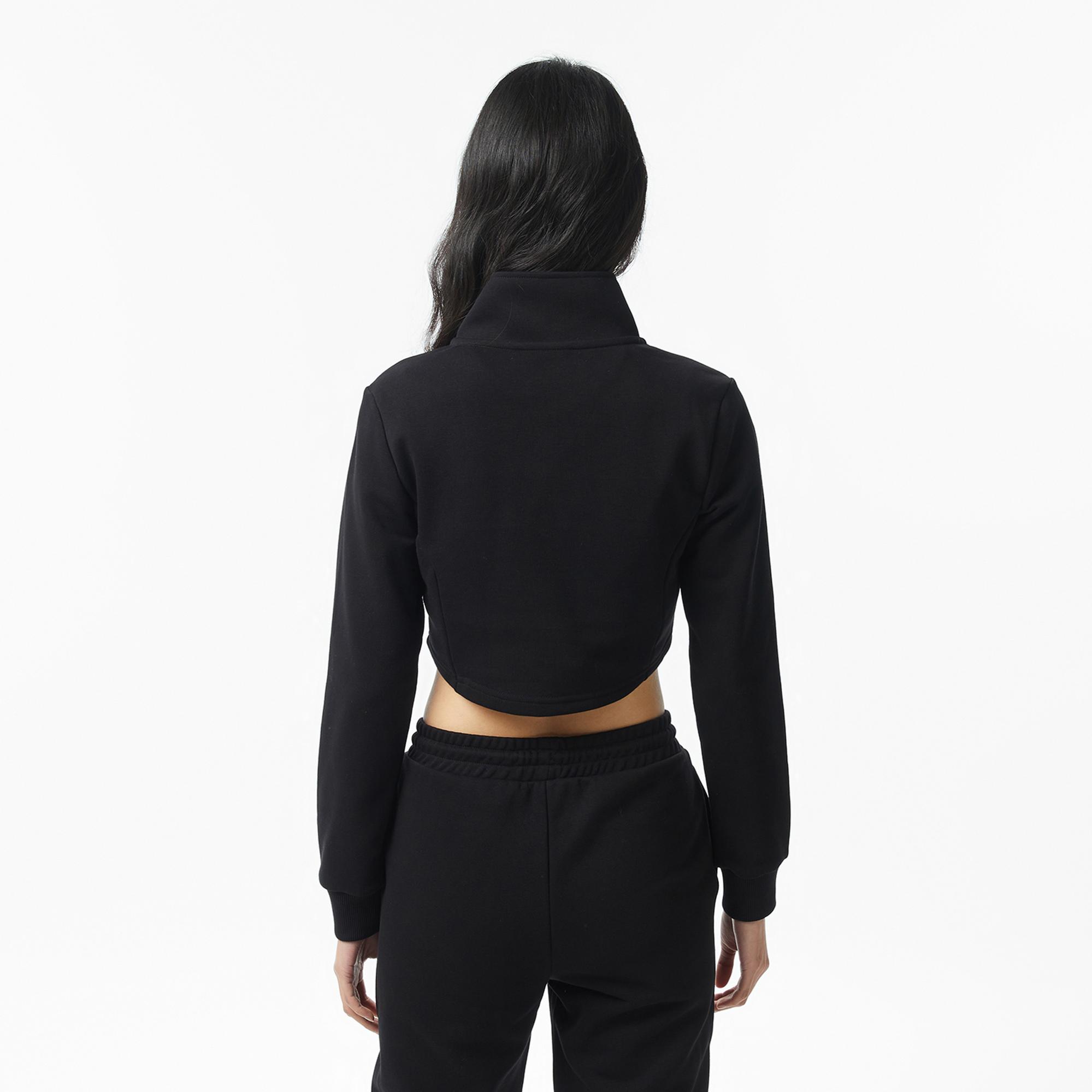 Converse Kadın Siyah Sweatshirt